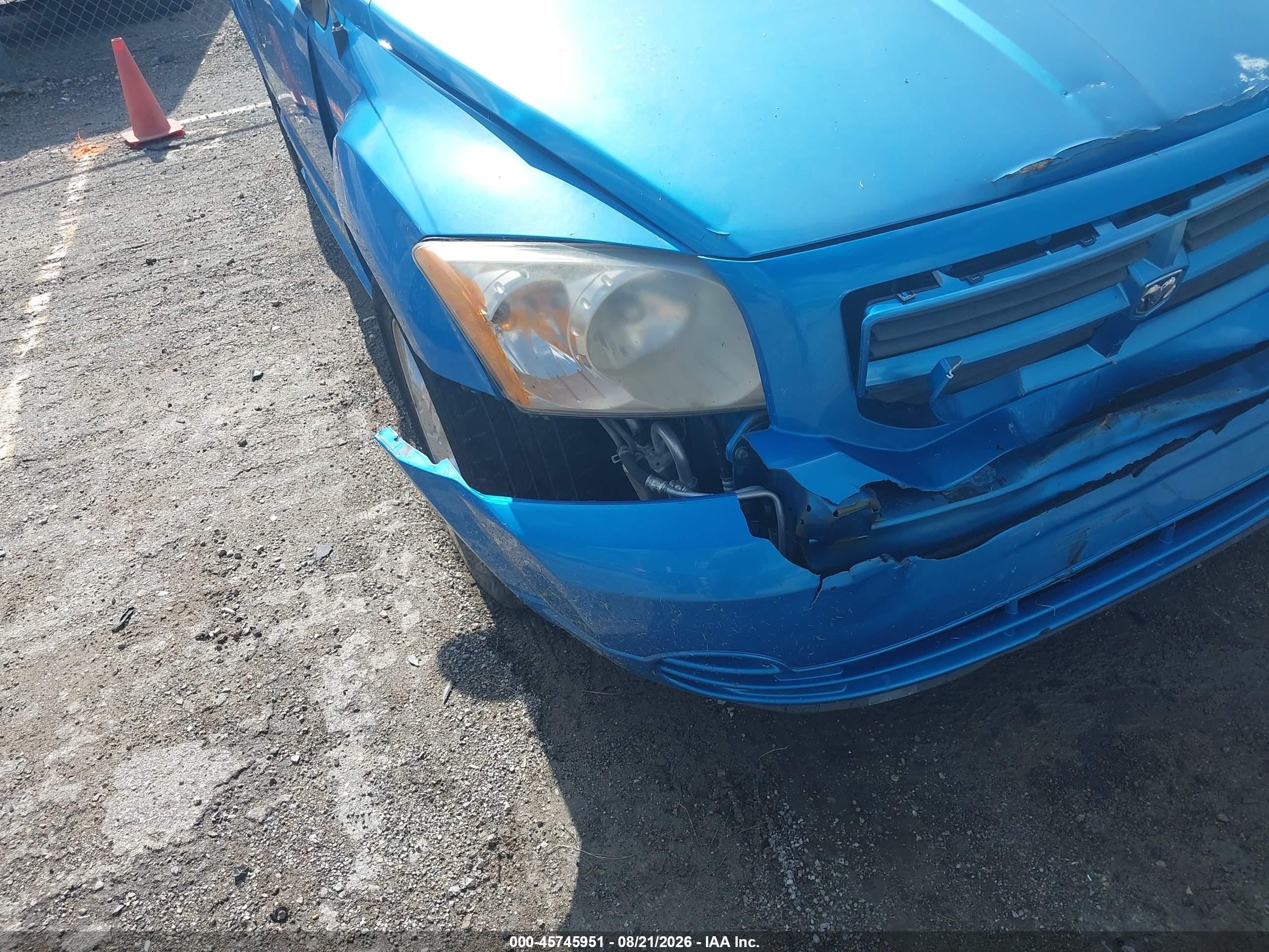 2008 Dodge Caliber Se Синий vin: 1B3HB28B38D721336