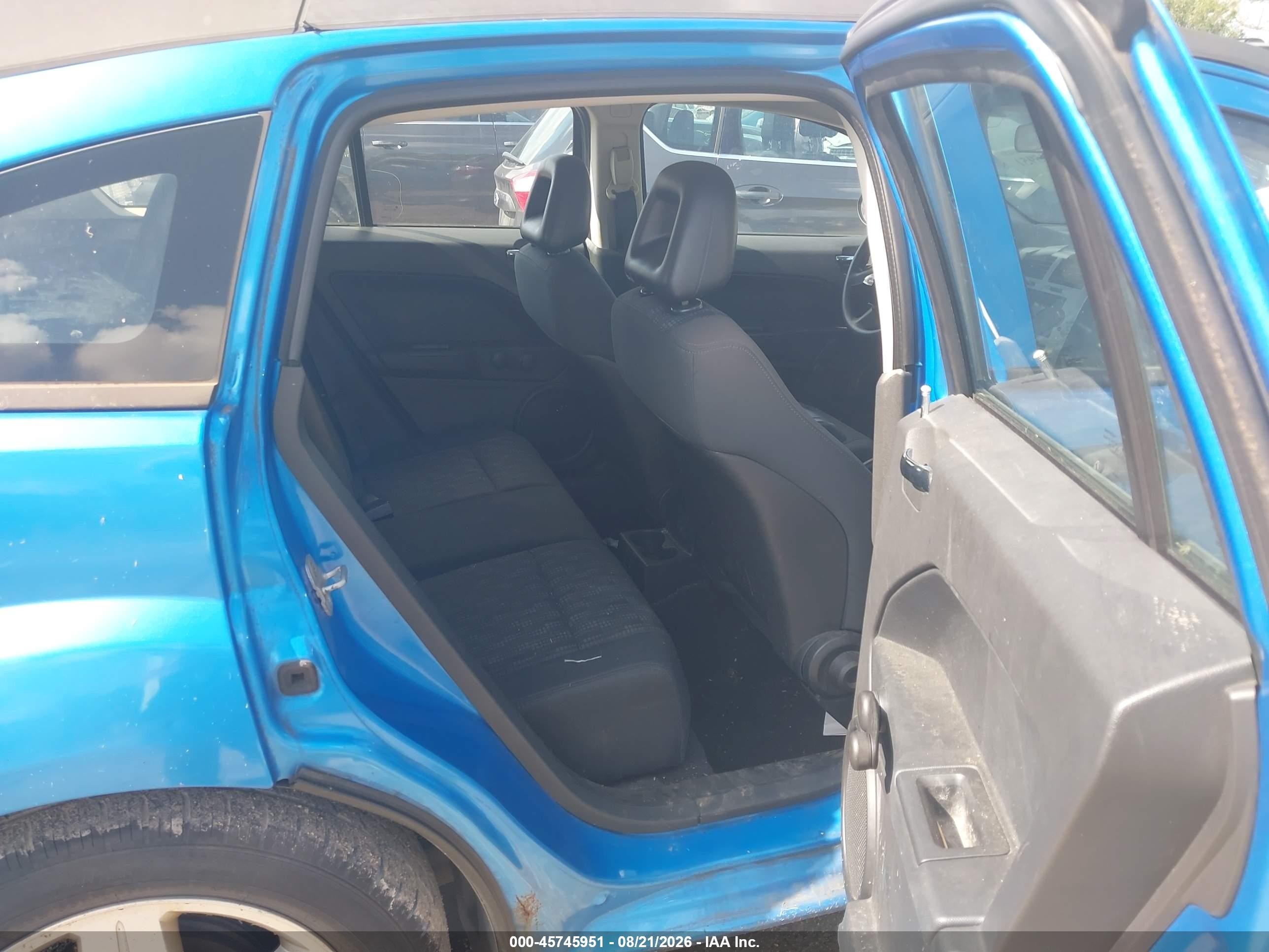 2008 Dodge Caliber Se Синий vin: 1B3HB28B38D721336