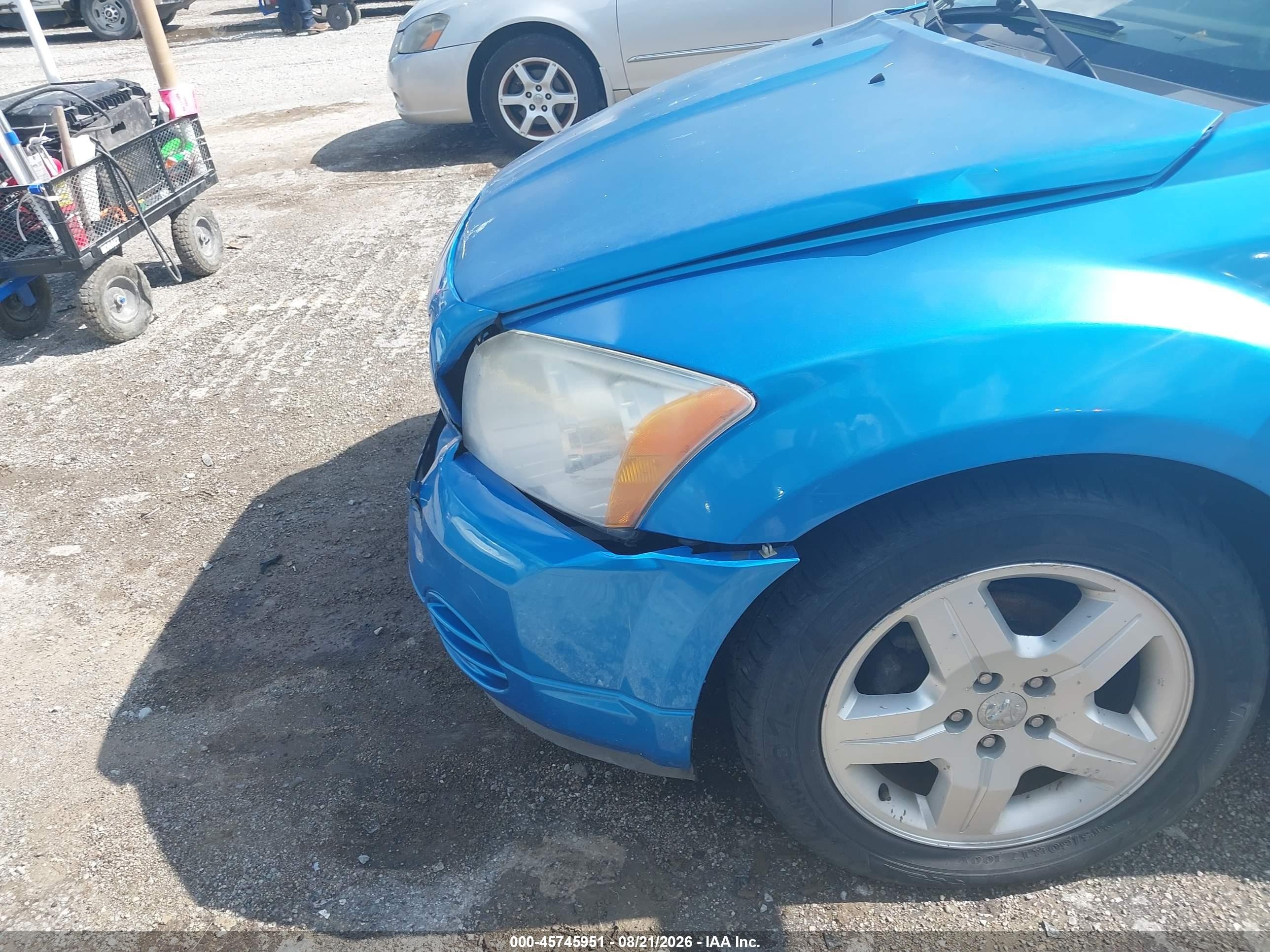 2008 Dodge Caliber Se Синий vin: 1B3HB28B38D721336