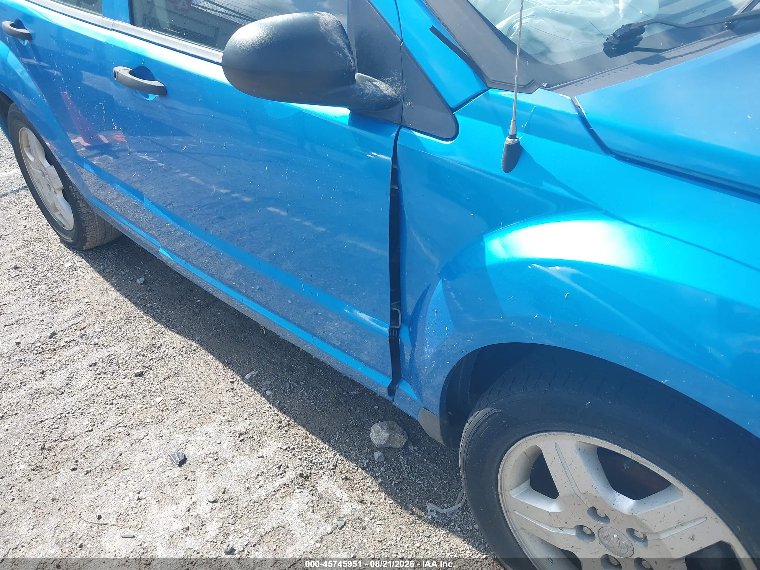 2008 Dodge Caliber Se Синий vin: 1B3HB28B38D721336