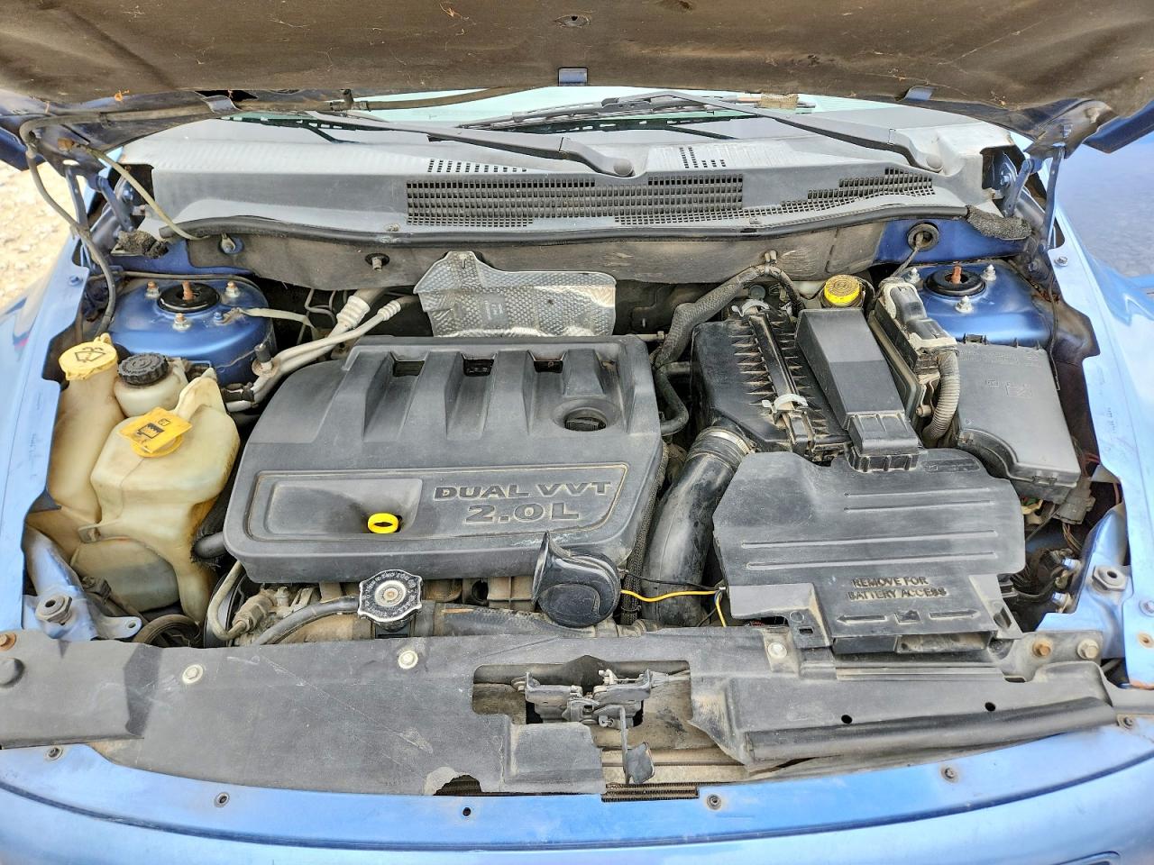 2007 Dodge Caliber Blue vin: 1B3HB28B47D231888