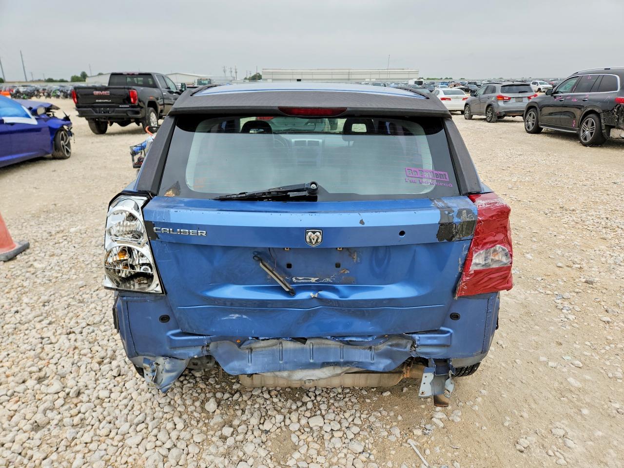 2007 Dodge Caliber Blue vin: 1B3HB28B47D231888