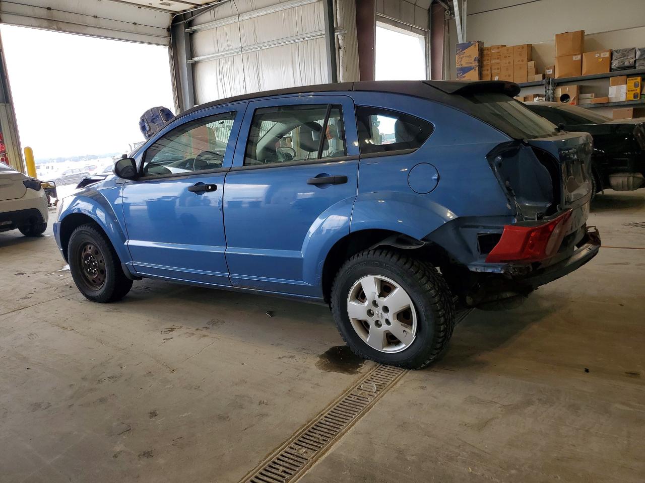 2007 Dodge Caliber Синий vin: 1B3HB28B47D558968