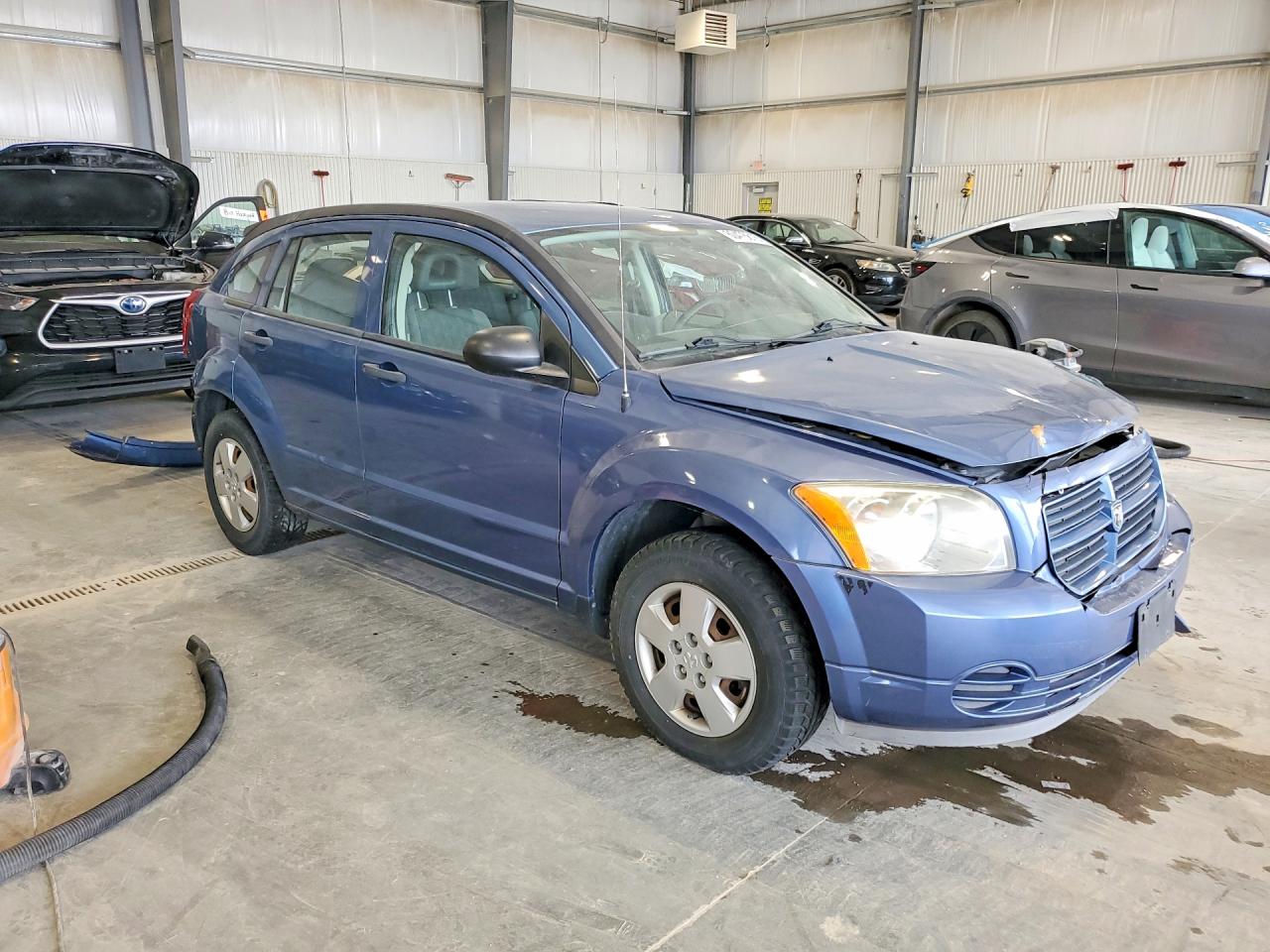 2007 Dodge Caliber Синий vin: 1B3HB28B47D558968