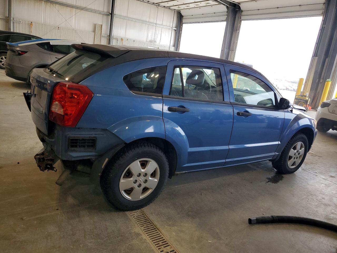 2007 Dodge Caliber Синий vin: 1B3HB28B47D558968