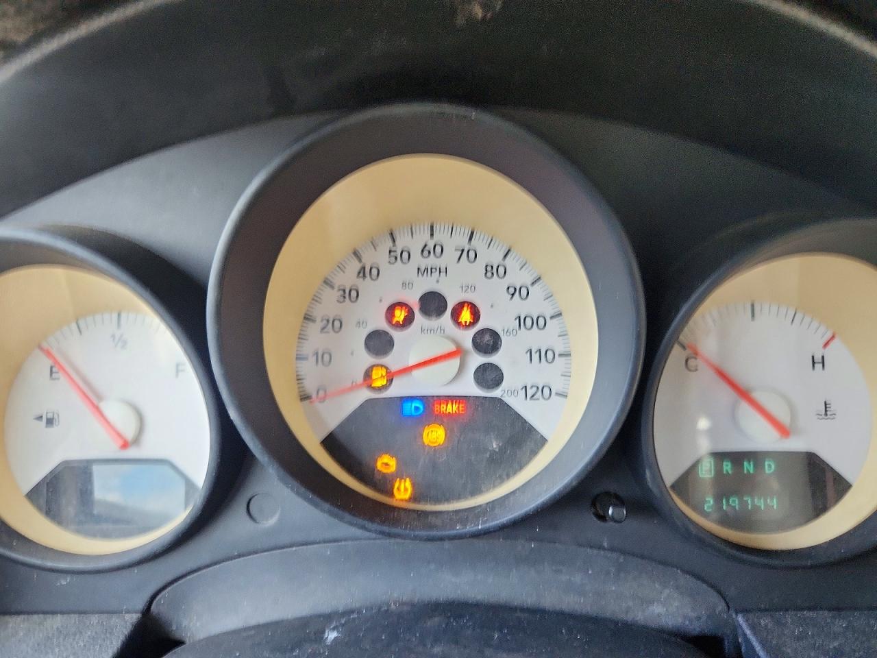 2008 Dodge Caliber White vin: 1B3HB28B58D651192