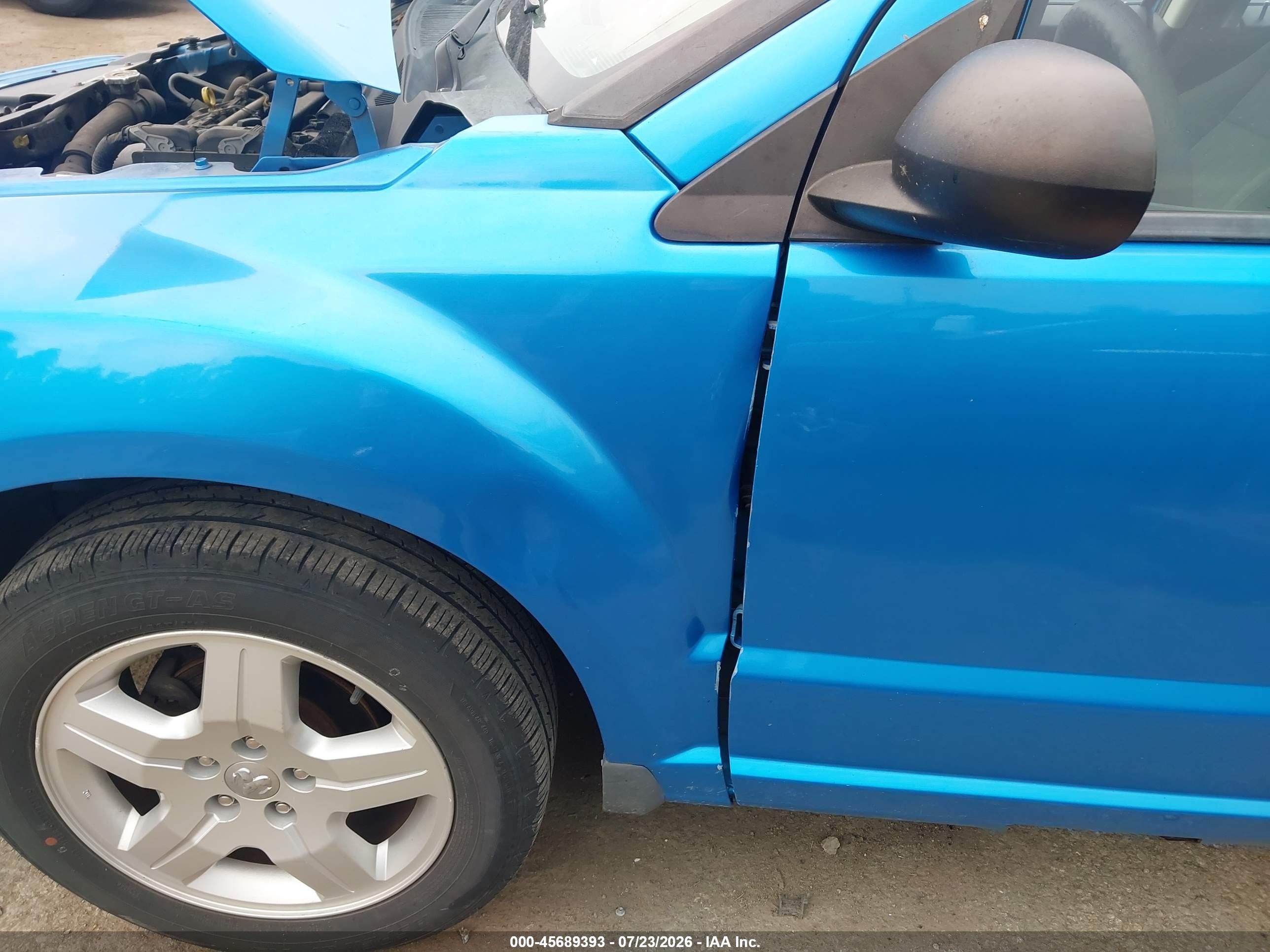 2008 Dodge Caliber Se Blue vin: 1B3HB28B58D659938