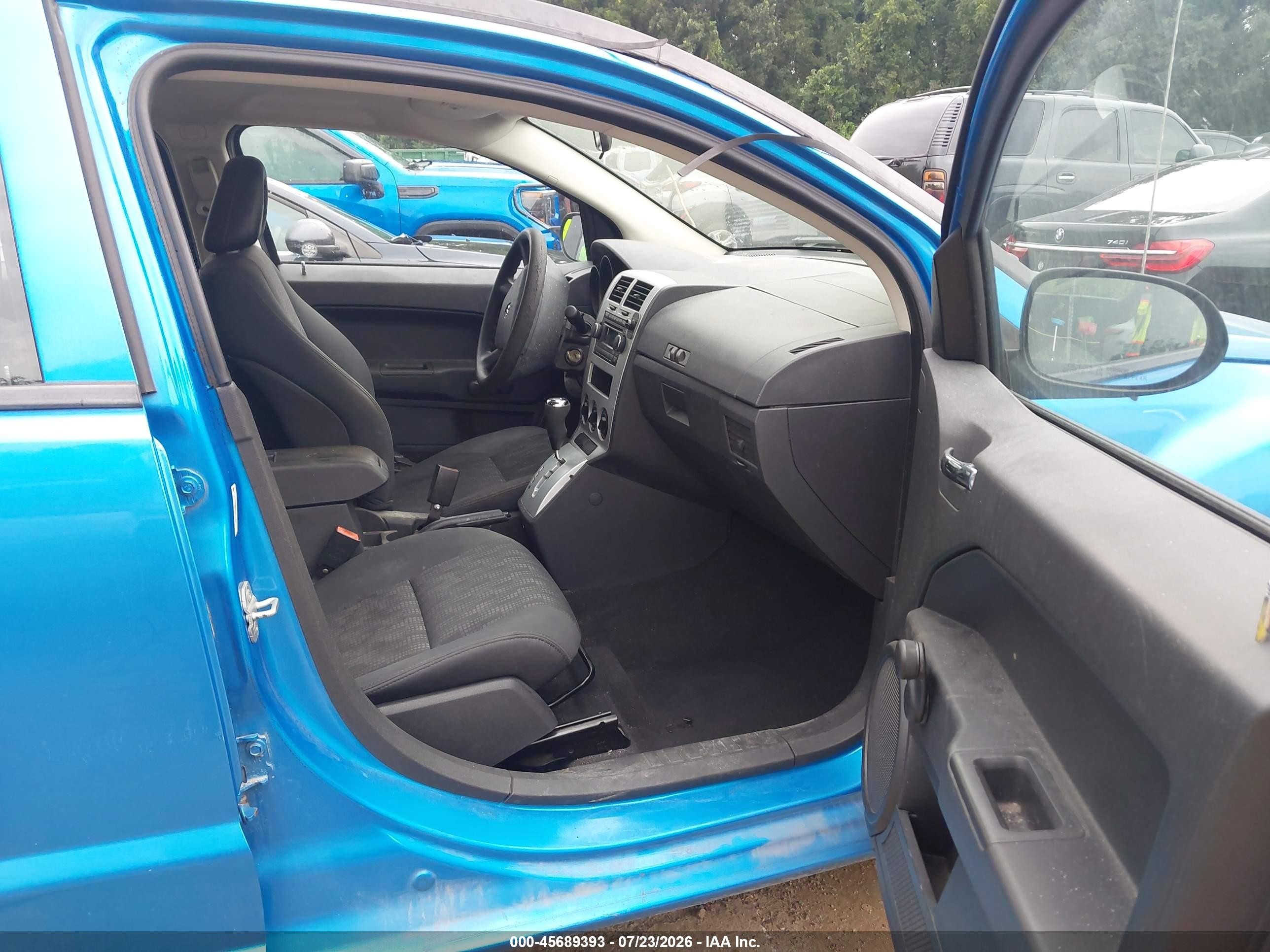 2008 Dodge Caliber Se Blue vin: 1B3HB28B58D659938
