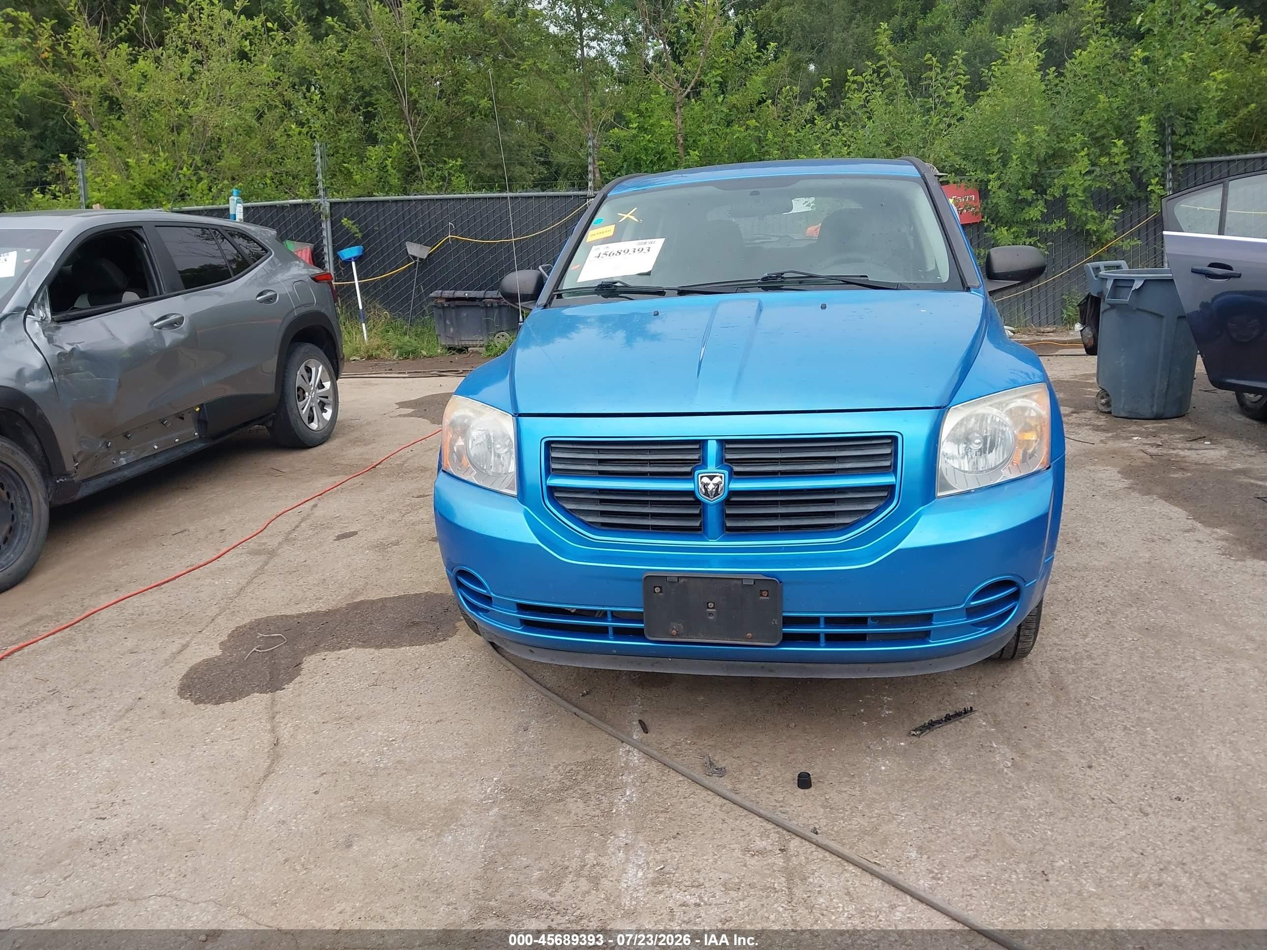 2008 Dodge Caliber Se Blue vin: 1B3HB28B58D659938