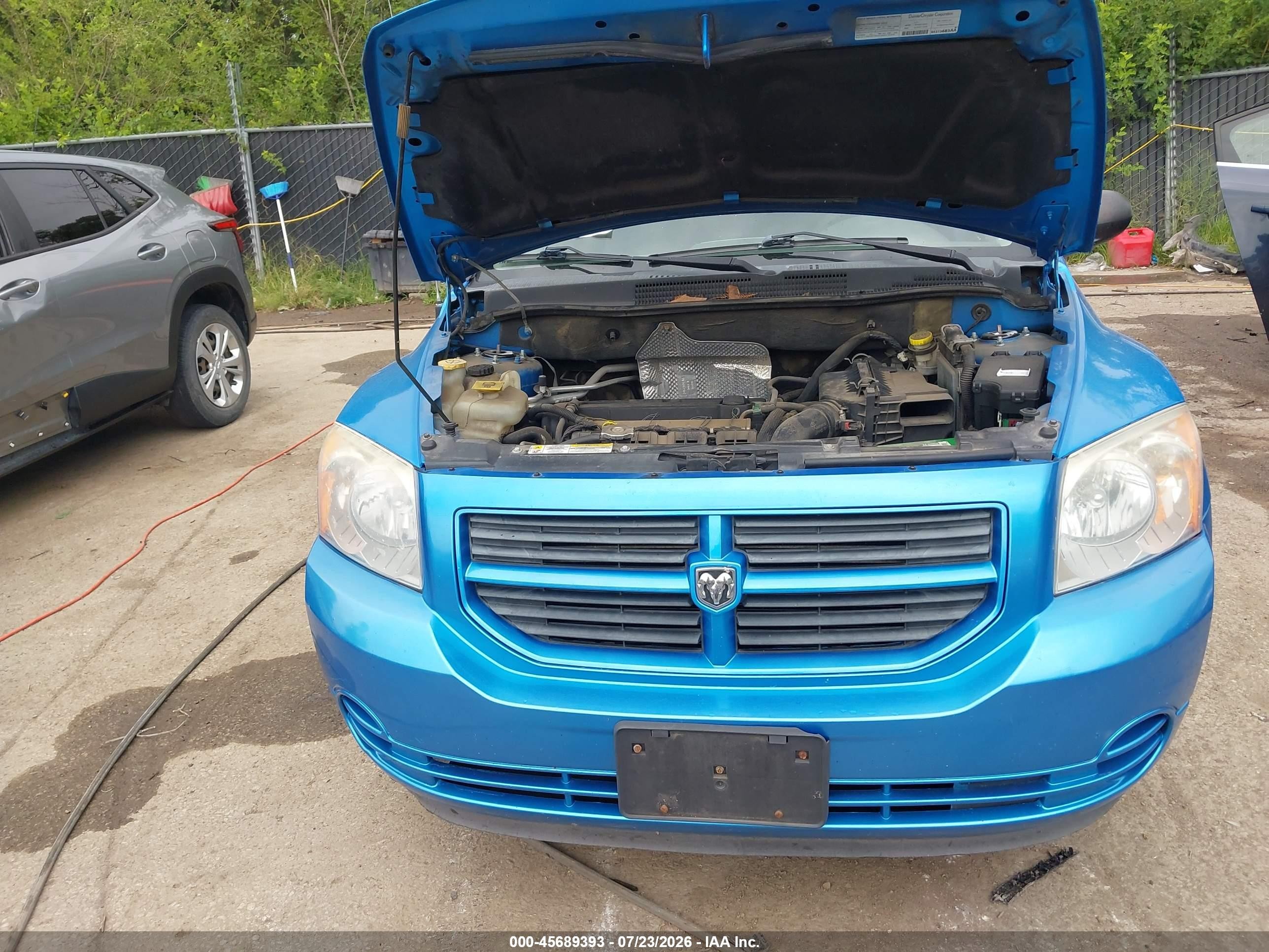 2008 Dodge Caliber Se Blue vin: 1B3HB28B58D659938