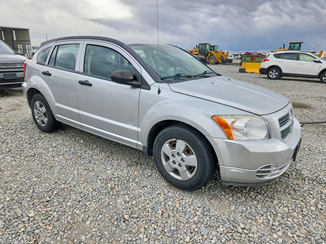 2008 Dodge Caliber Серебряный vin: 1B3HB28B58D699355
