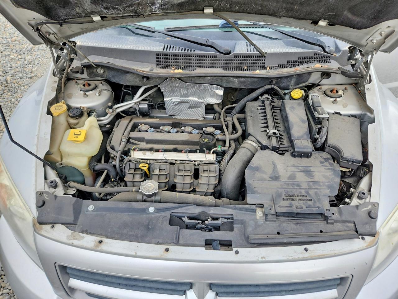 2008 Dodge Caliber Серебряный vin: 1B3HB28B58D699355