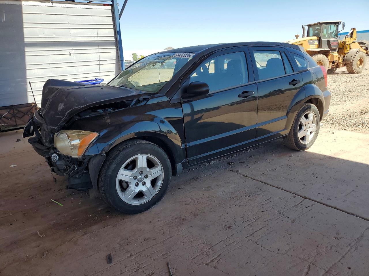 2008 Dodge Caliber Gray vin: 1B3HB28B58D742396