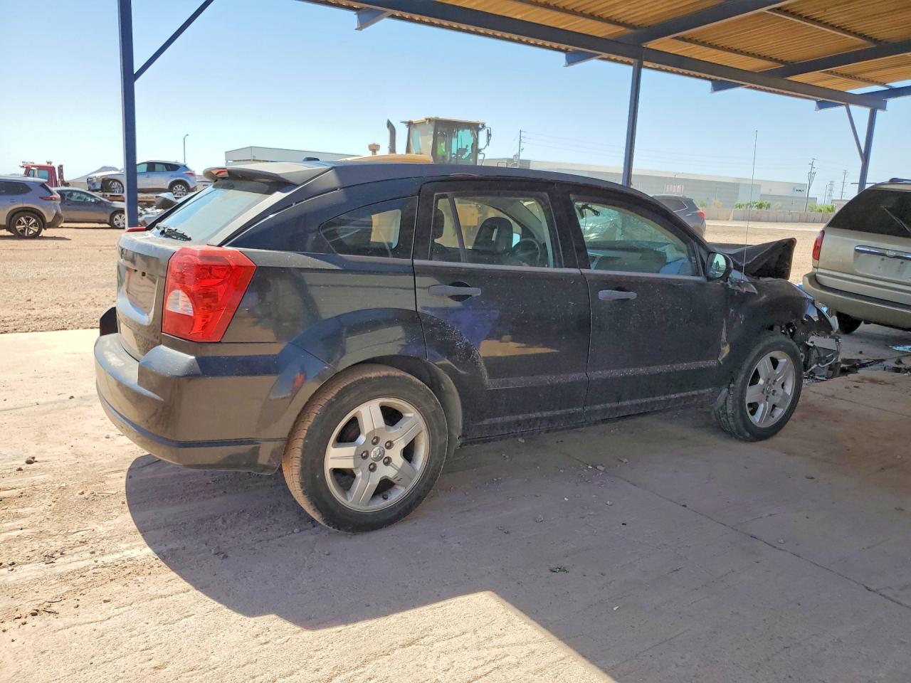 2008 Dodge Caliber Gray vin: 1B3HB28B58D742396
