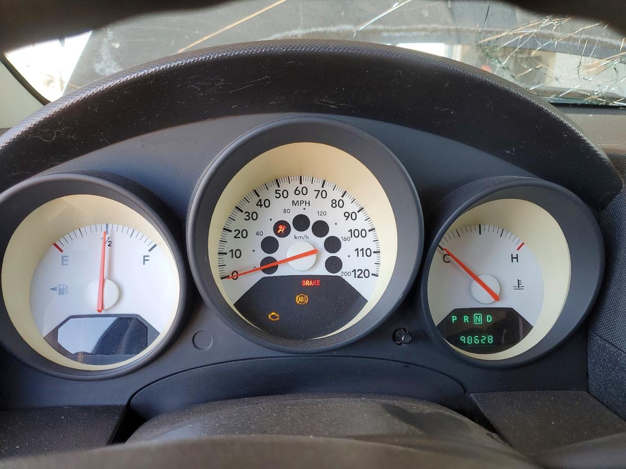 2008 Dodge Caliber Gray vin: 1B3HB28B58D742396