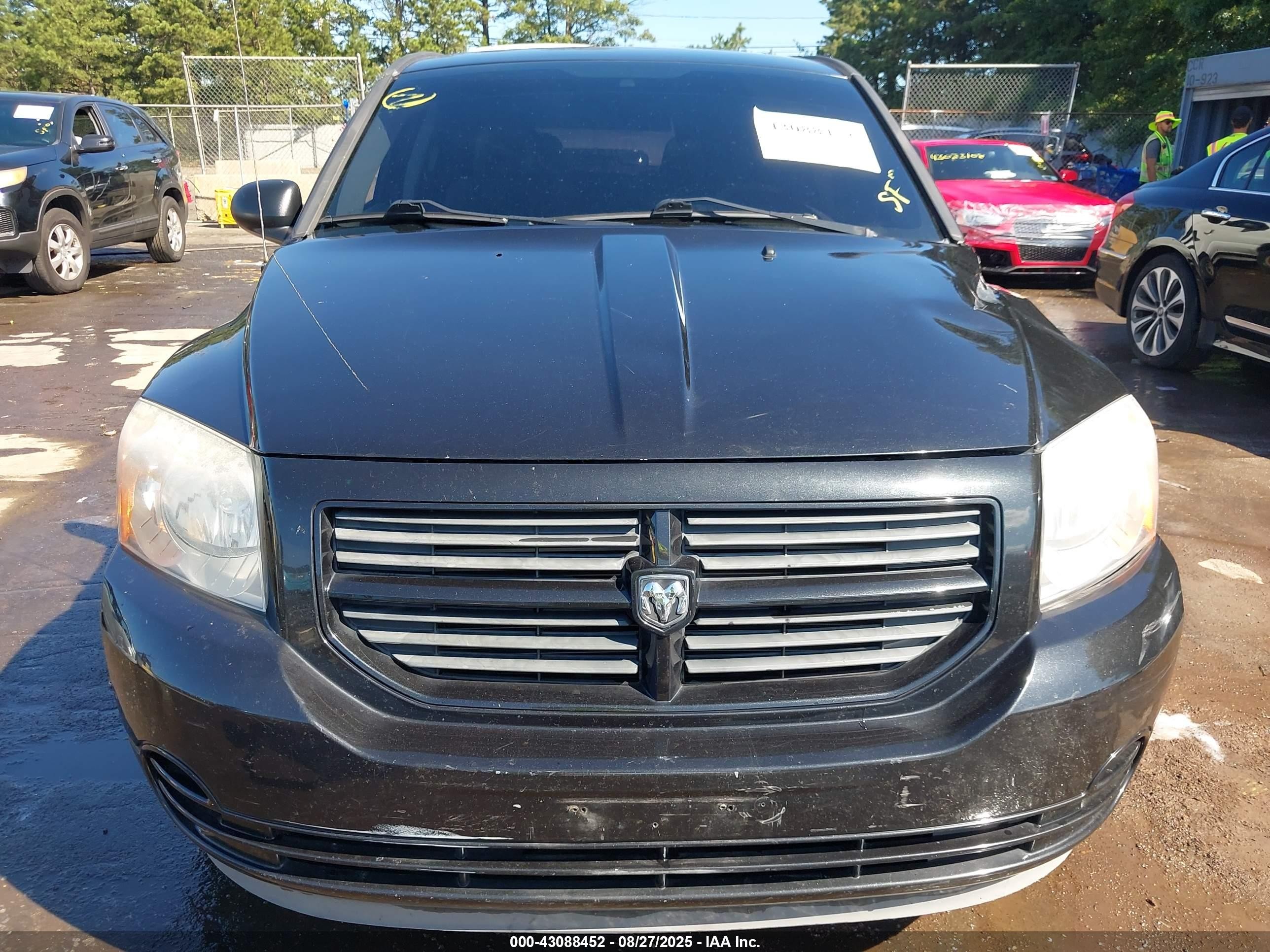 2008 Dodge Caliber Se Black vin: 1B3HB28B68D505612
