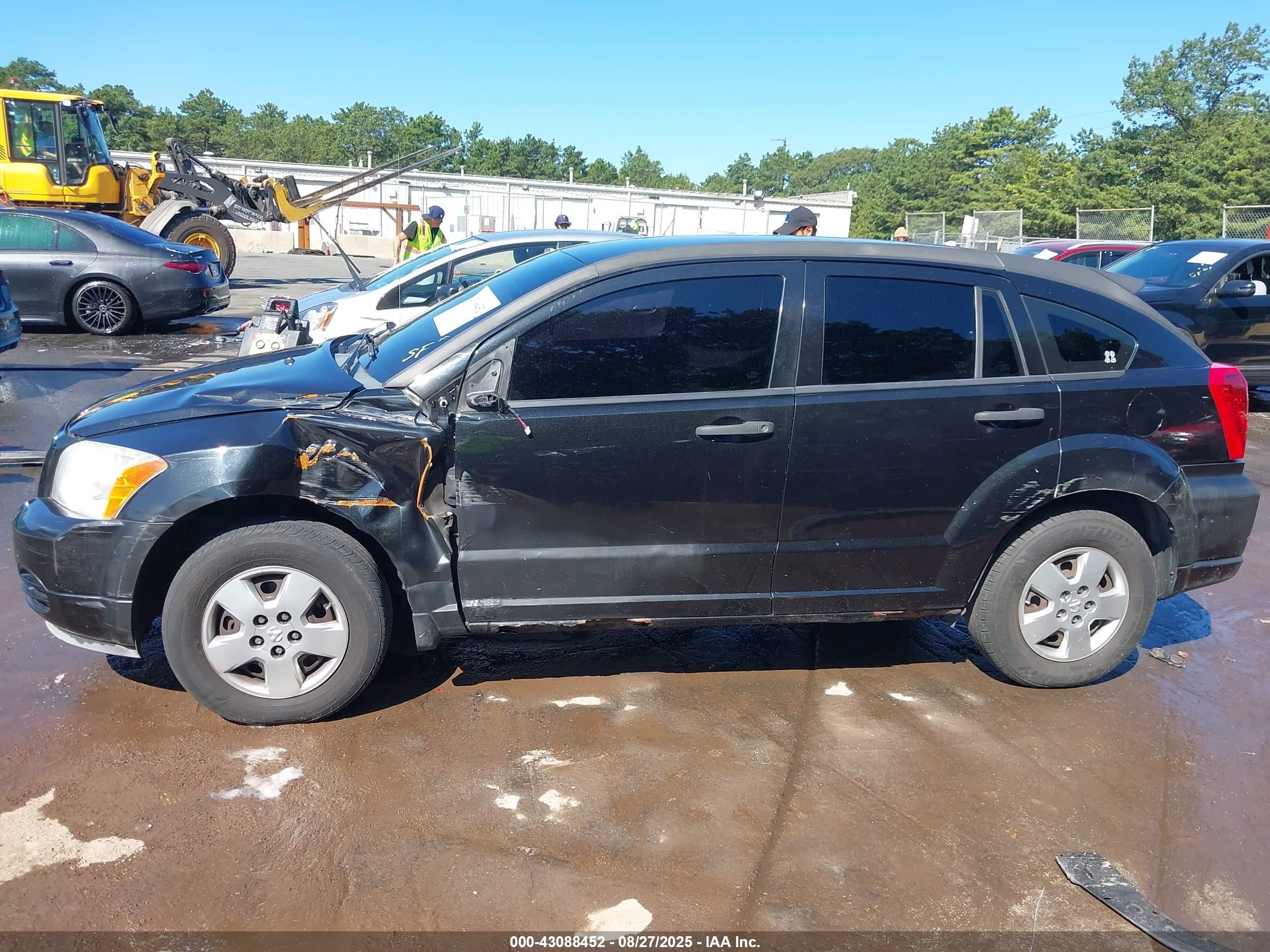 2008 Dodge Caliber Se Black vin: 1B3HB28B68D505612