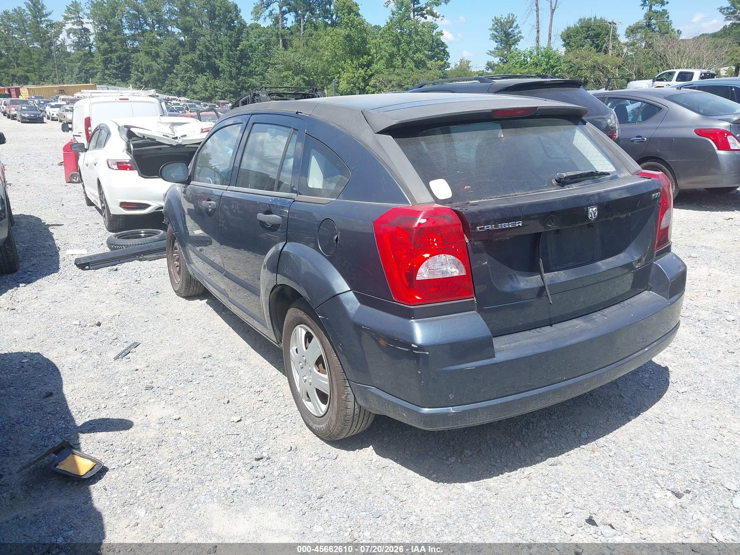 2008 Dodge Caliber Se Gray vin: 1B3HB28B68D696013