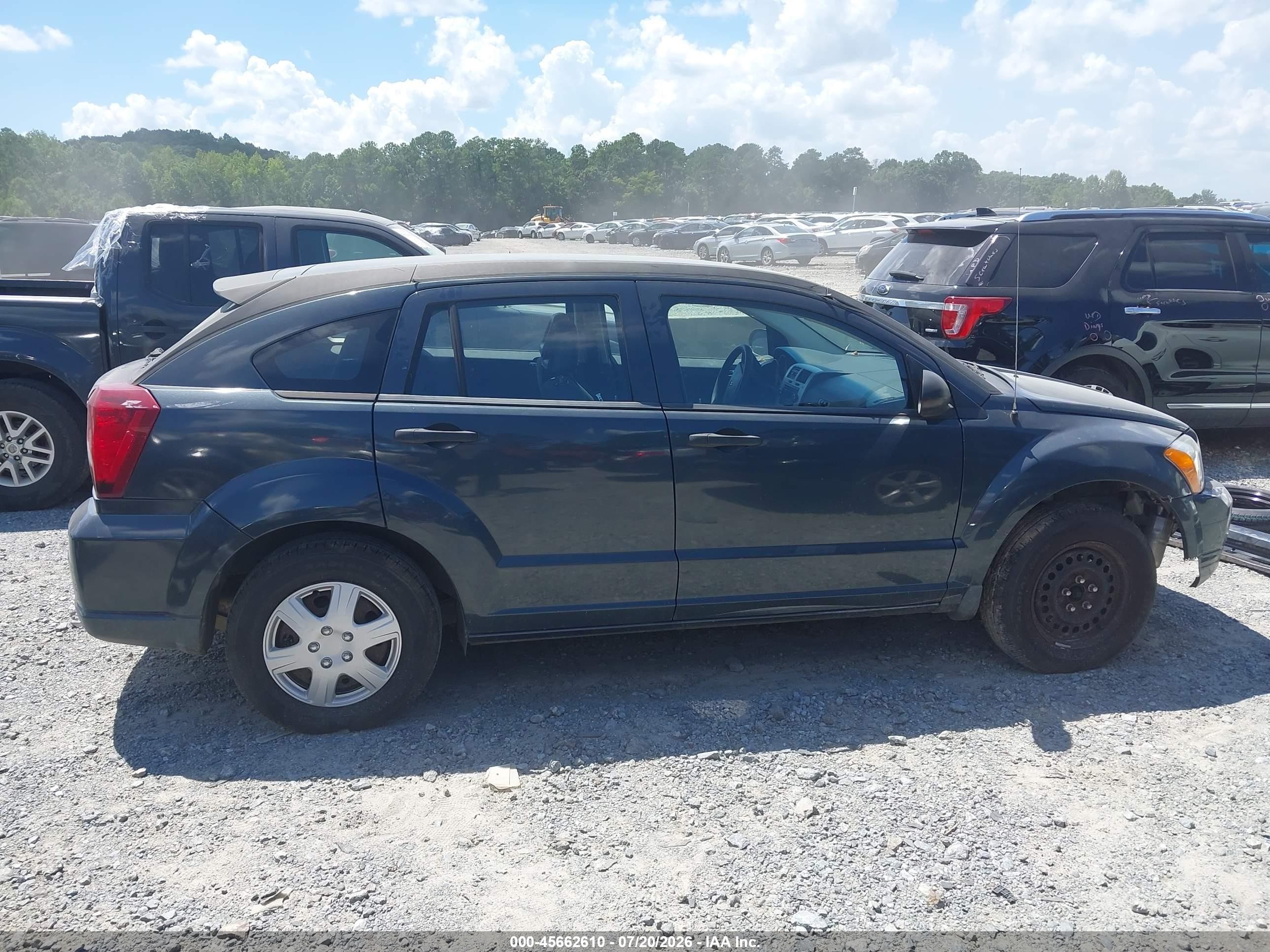 2008 Dodge Caliber Se Gray vin: 1B3HB28B68D696013