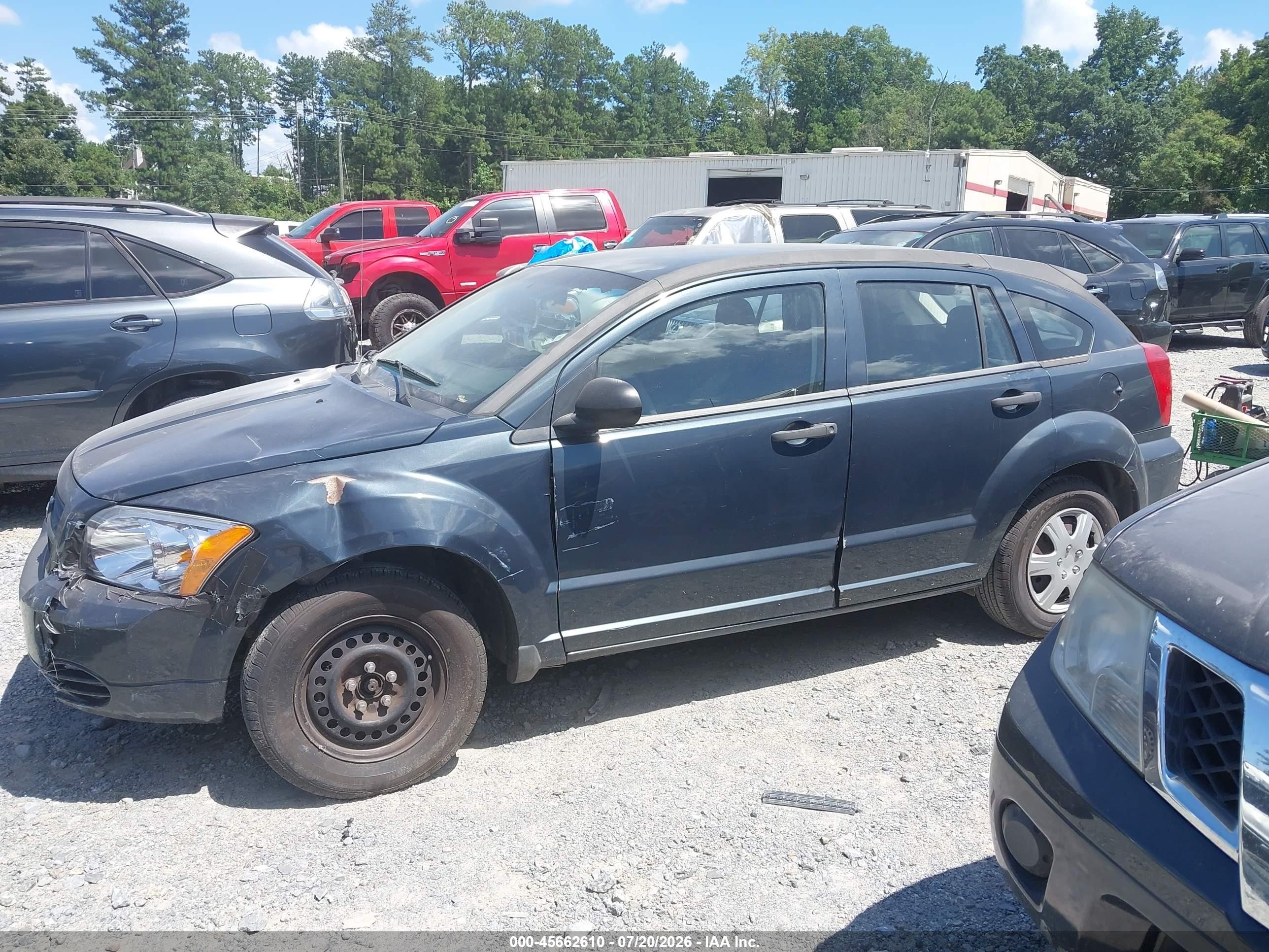 2008 Dodge Caliber Se Gray vin: 1B3HB28B68D696013