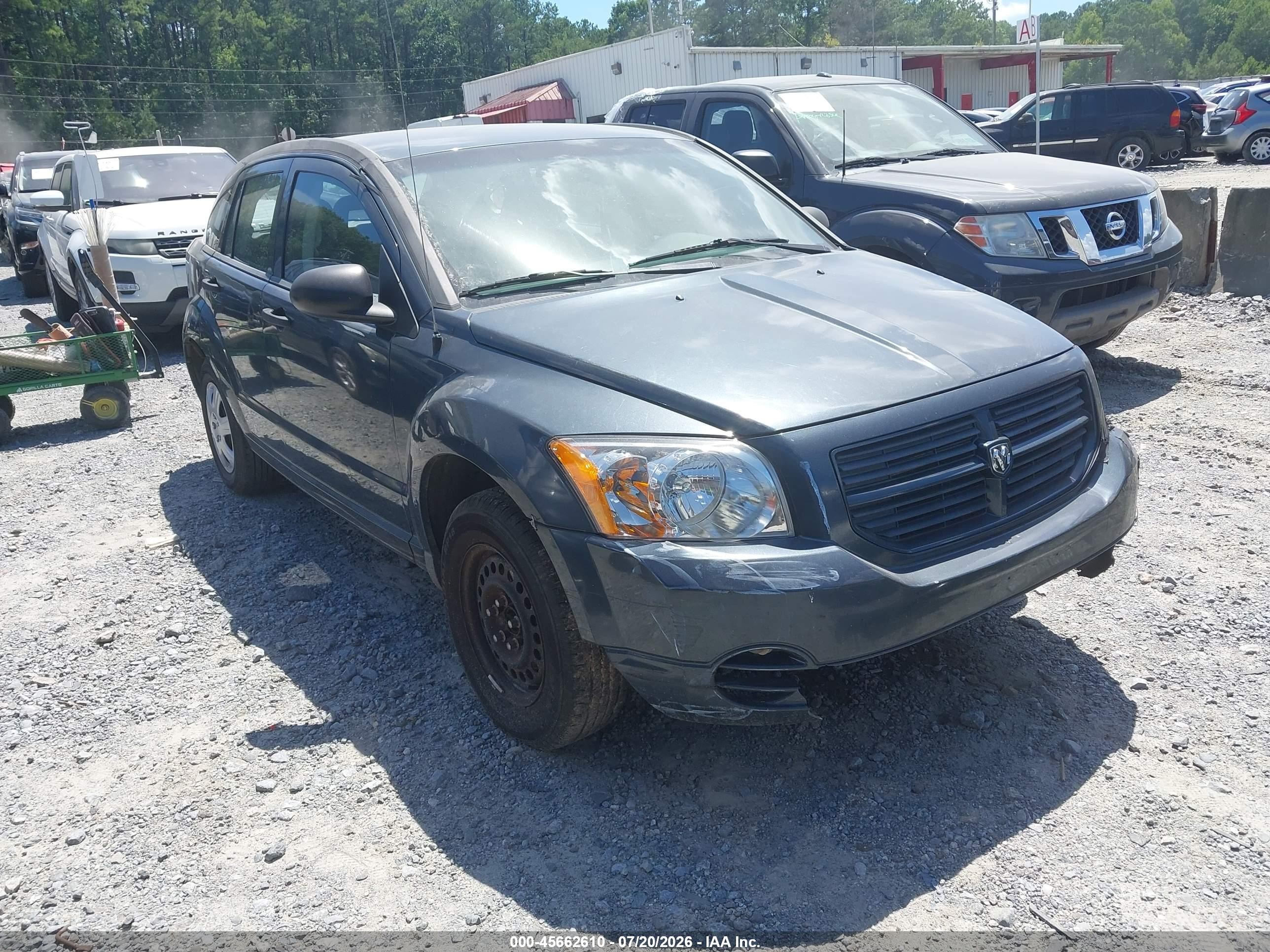 2008 Dodge Caliber Se Gray vin: 1B3HB28B68D696013