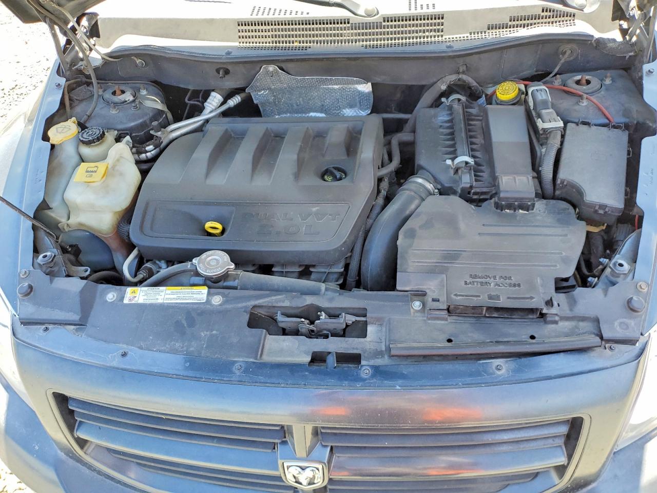 2007 Dodge Caliber Blue vin: 1B3HB28B77D545194