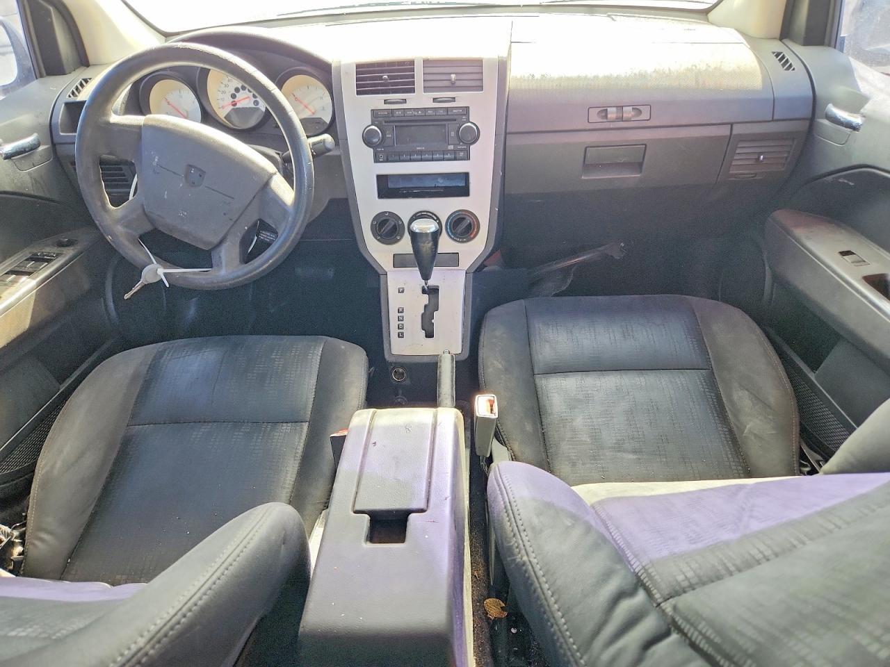 2008 Dodge Caliber White vin: 1B3HB28B78D770247
