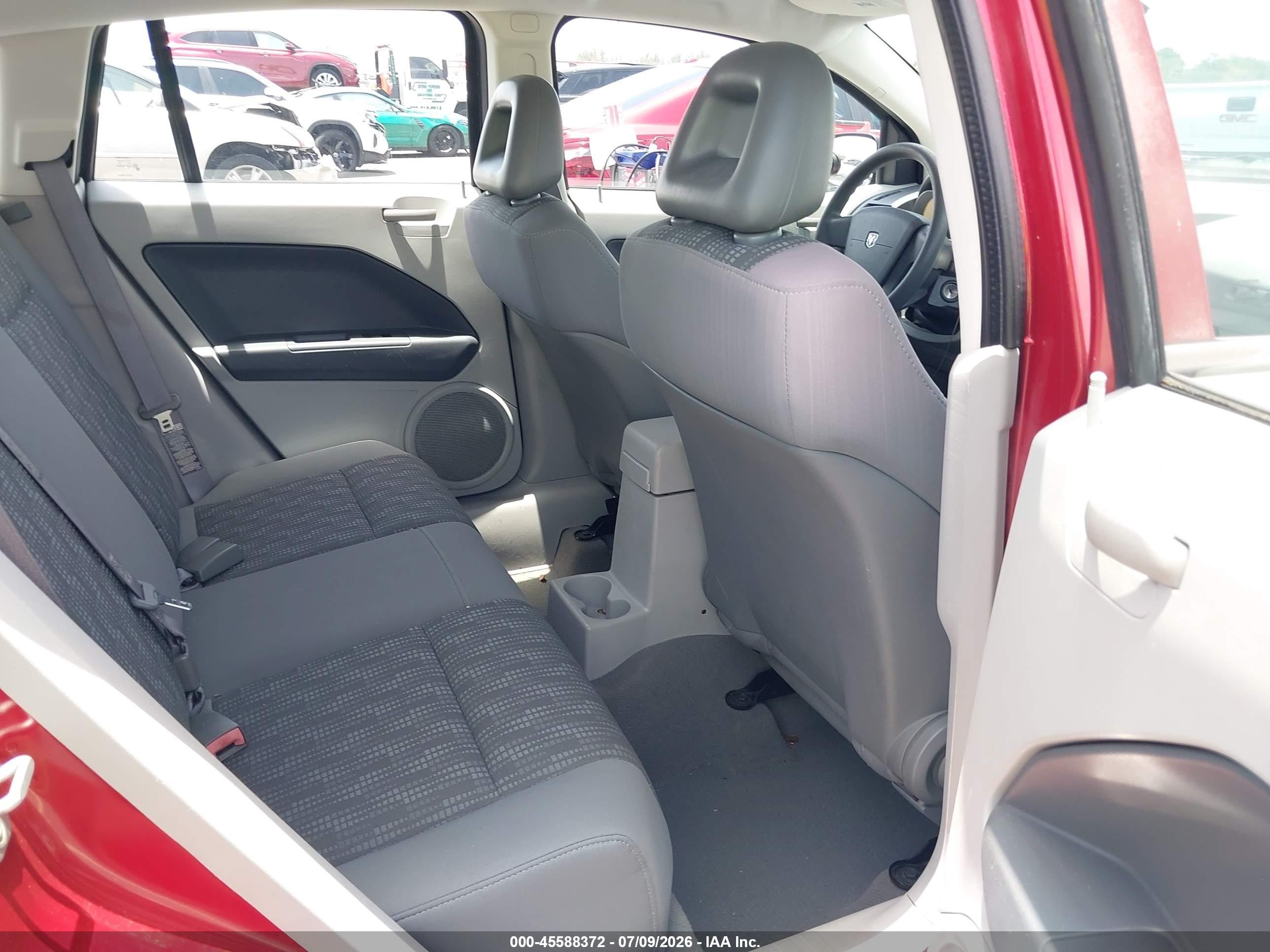 2007 Dodge Caliber   Red vin: 1B3HB28B87D132717