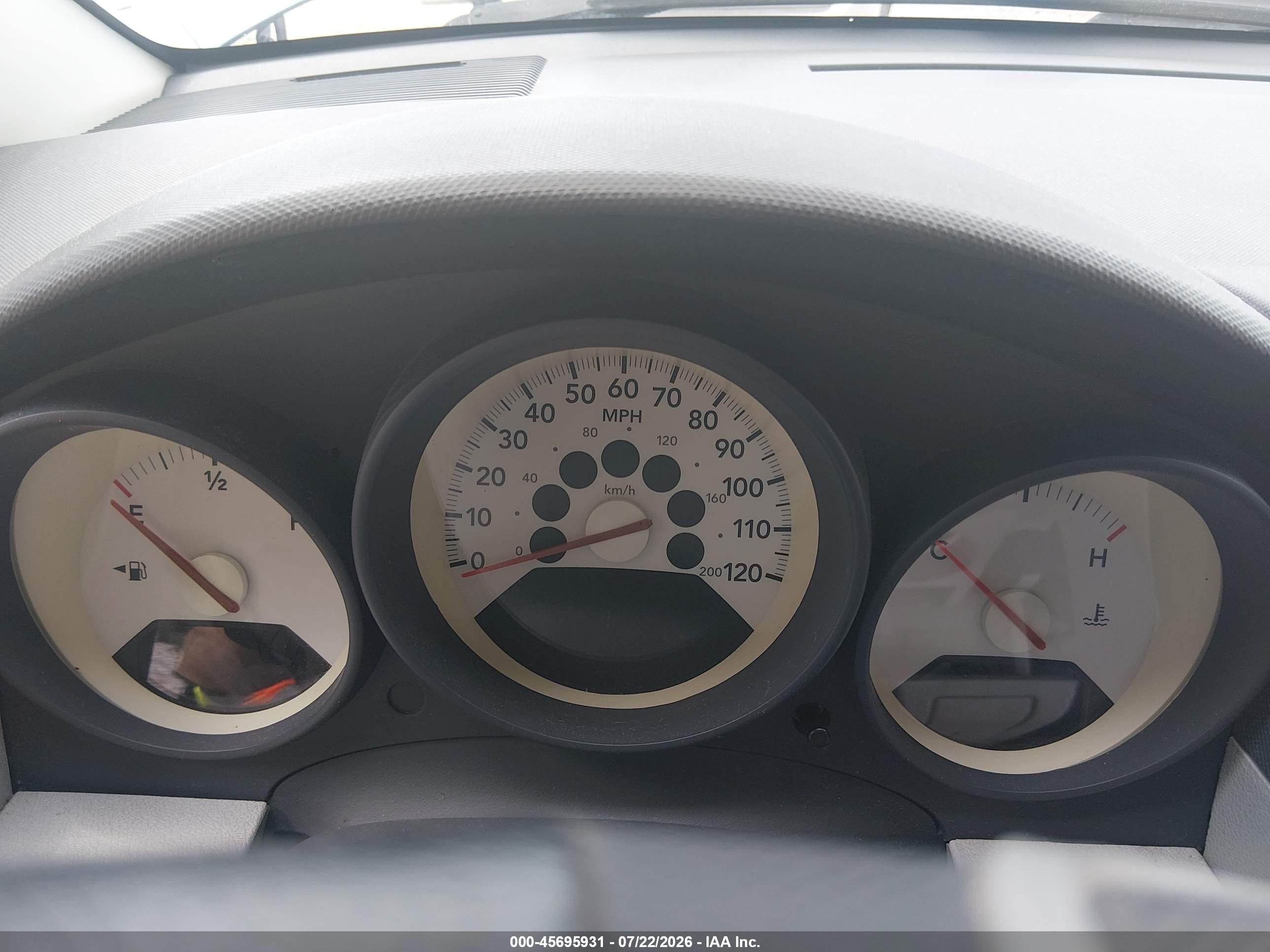 2007 Dodge Caliber   Blue vin: 1B3HB28B87D288336