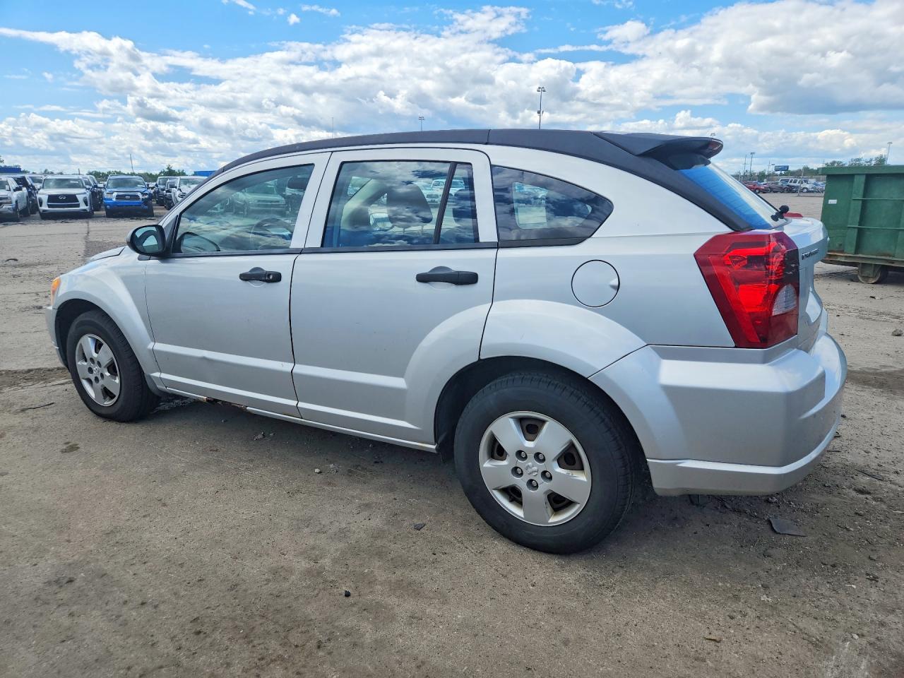 2008 Dodge Caliber Silver vin: 1B3HB28B88D638064