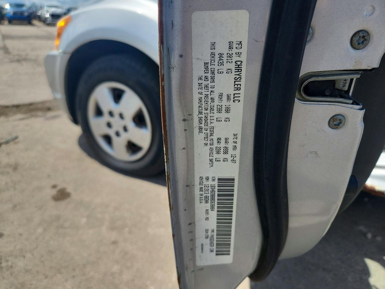 2008 Dodge Caliber Silver vin: 1B3HB28B88D638064