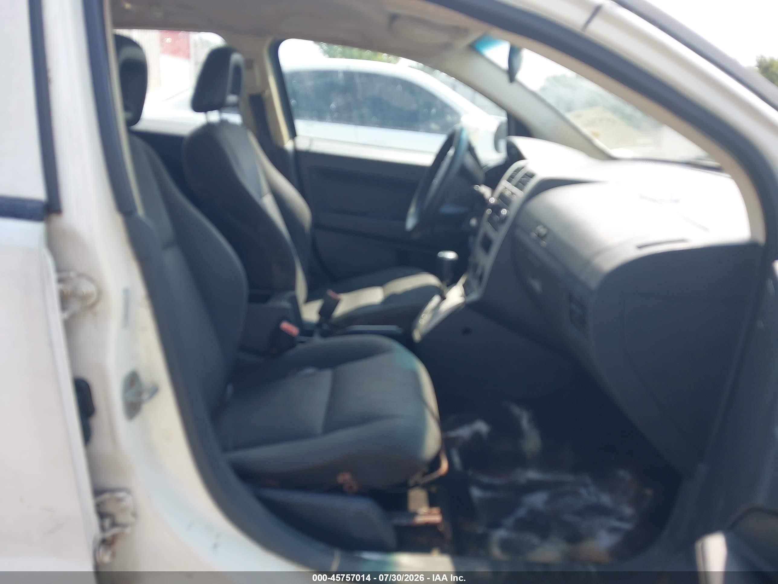 2008 Dodge Caliber Se White vin: 1B3HB28B88D653177