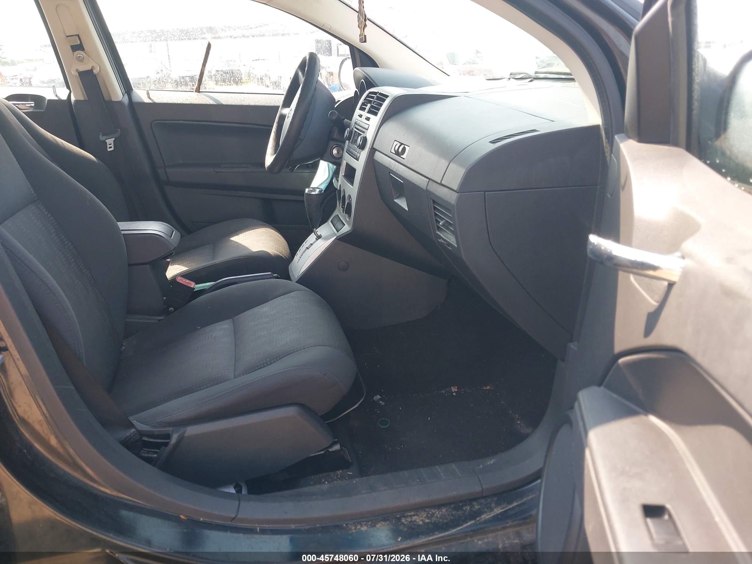 2008 Dodge Caliber Se Black vin: 1B3HB28B88D659786