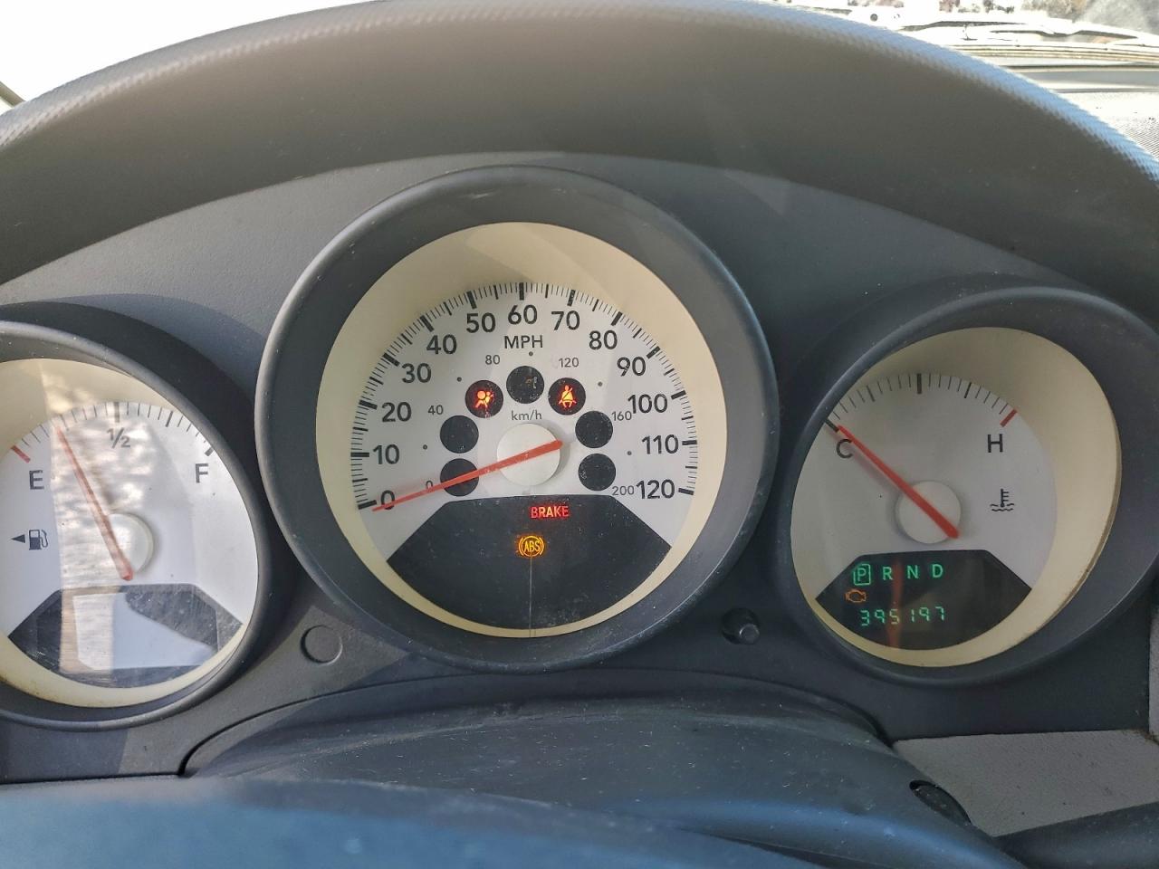 2007 Dodge Caliber White vin: 1B3HB28BX7D106295