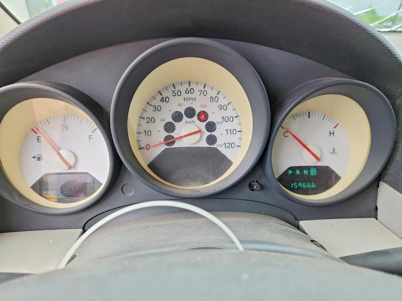 2007 Dodge Caliber Red vin: 1B3HB28BX7D134503