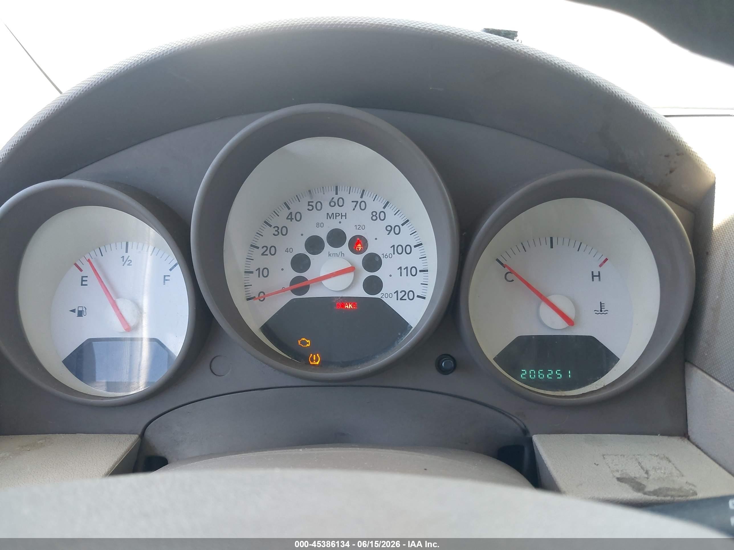 2008 Dodge Caliber Se Brown vin: 1B3HB28C08D616956