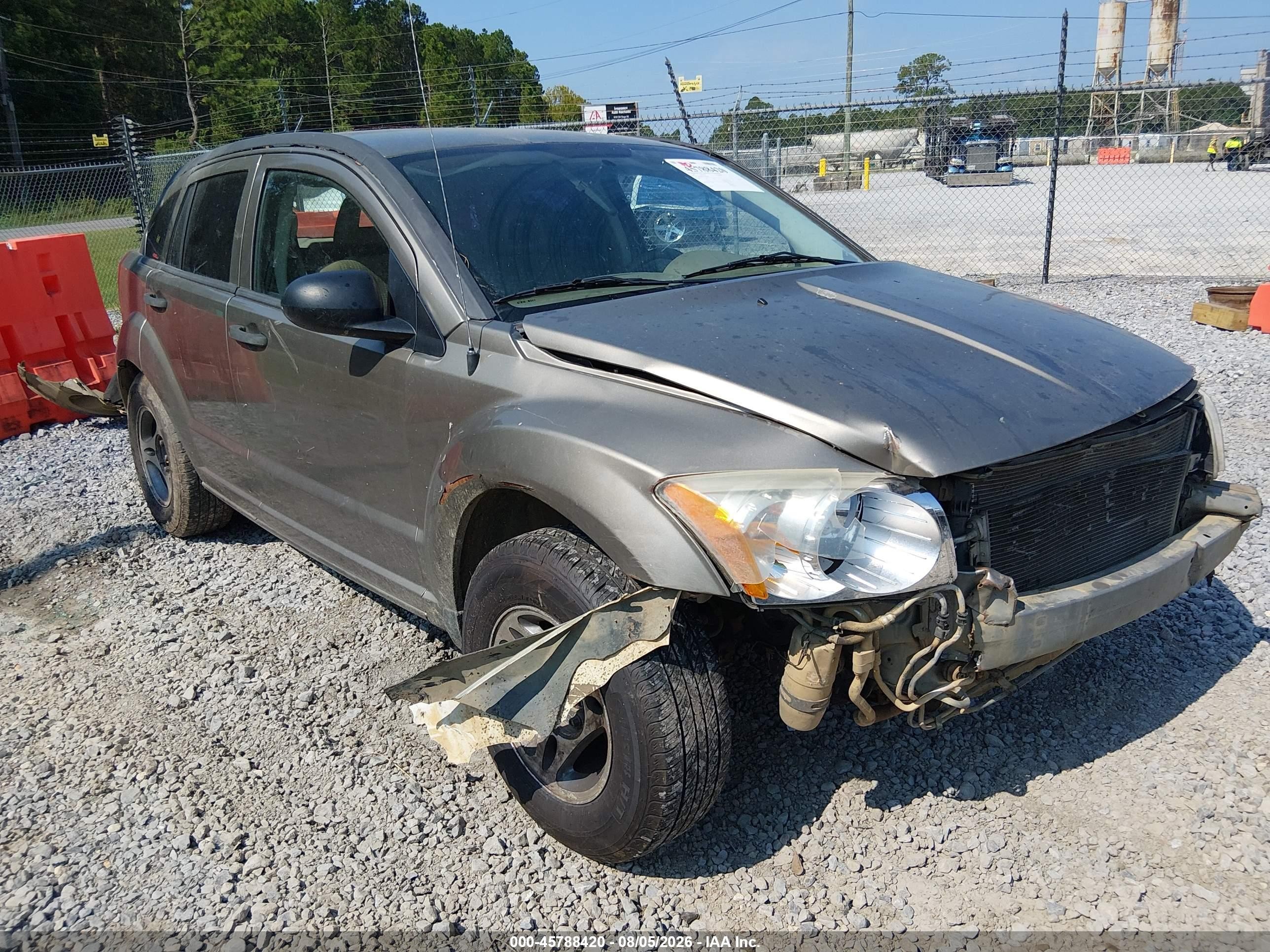 2007 Dodge Caliber   Brown vin: 1B3HB28C17D288011