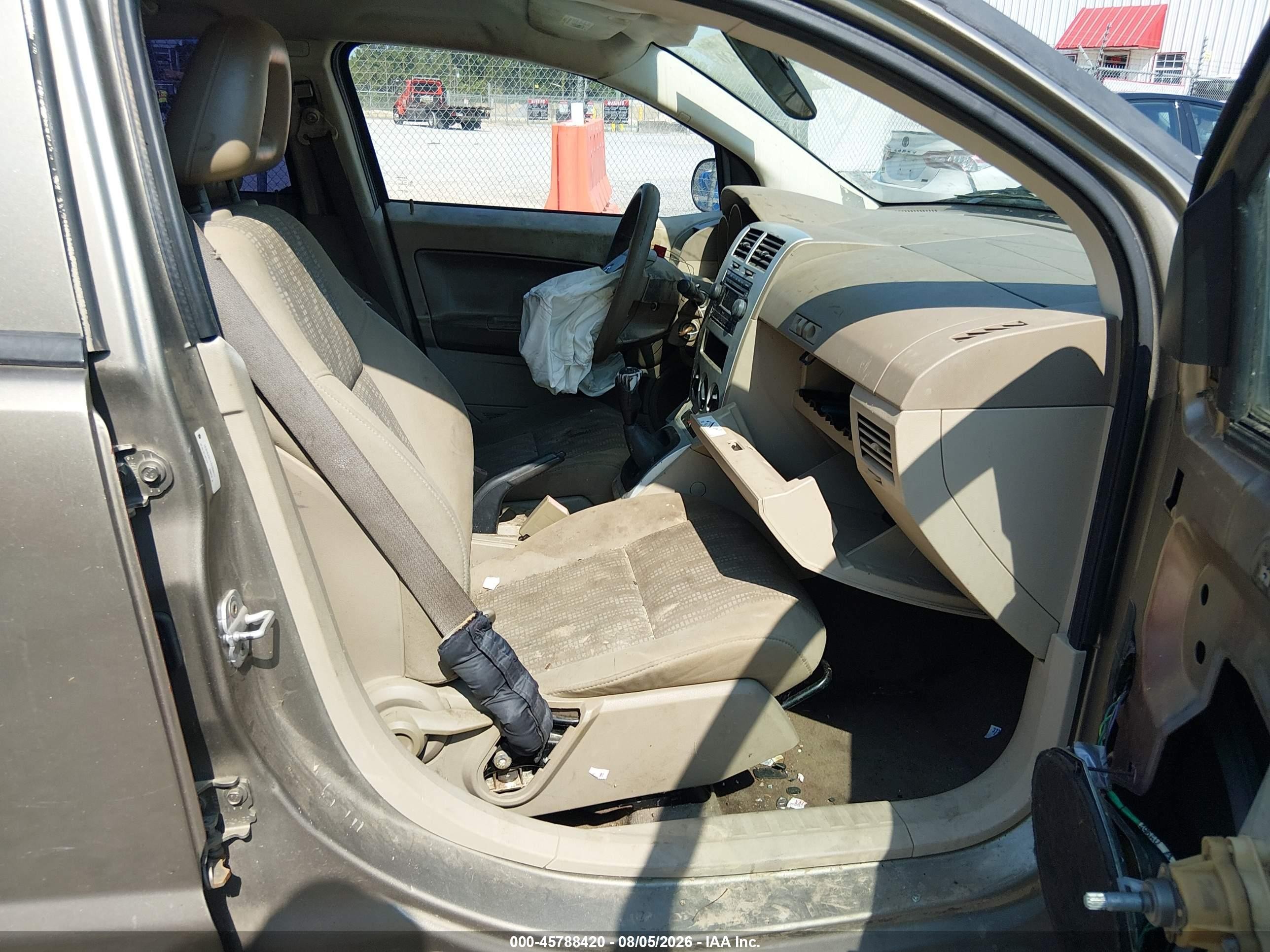 2007 Dodge Caliber   Brown vin: 1B3HB28C17D288011