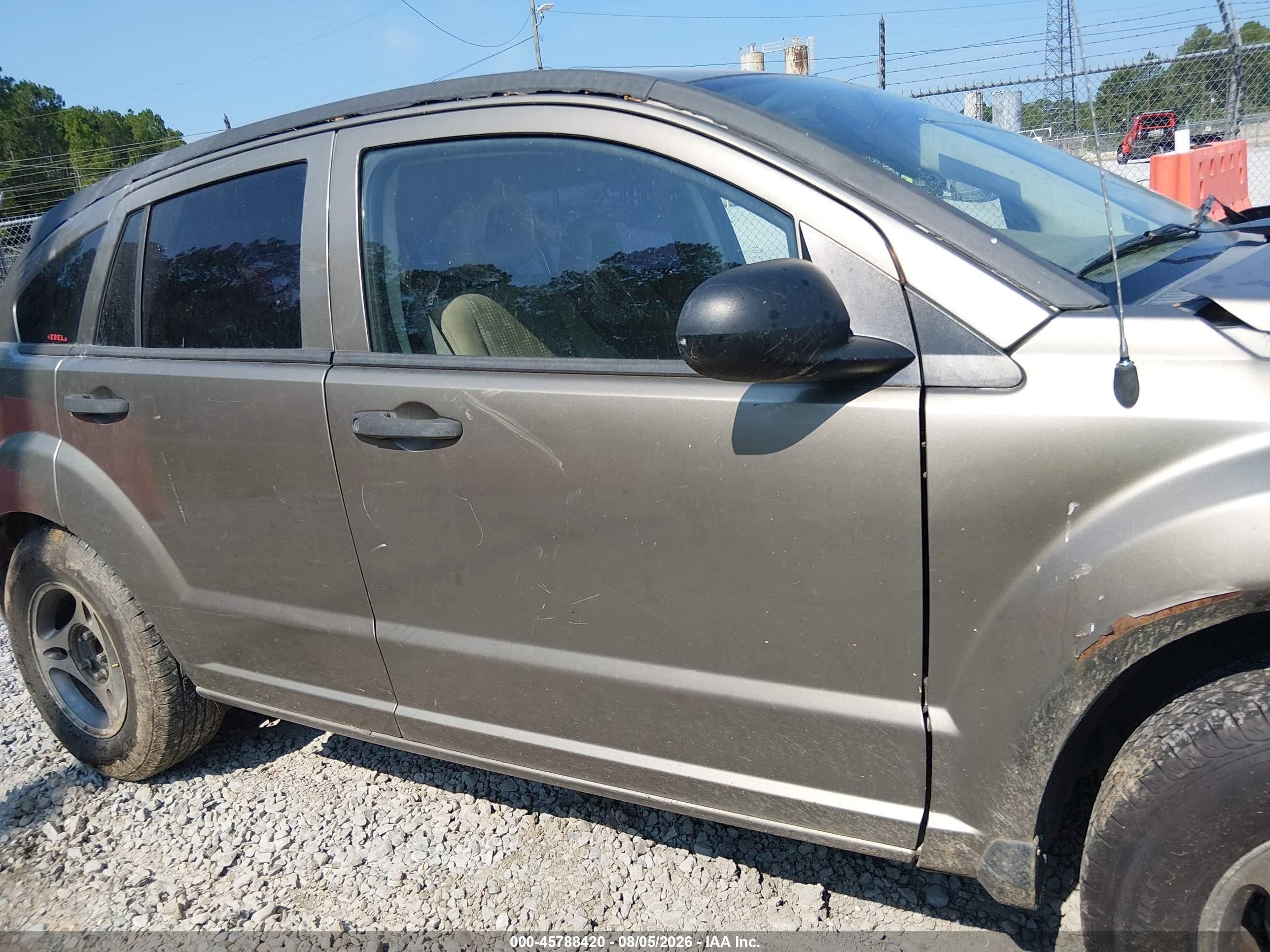 2007 Dodge Caliber   Brown vin: 1B3HB28C17D288011