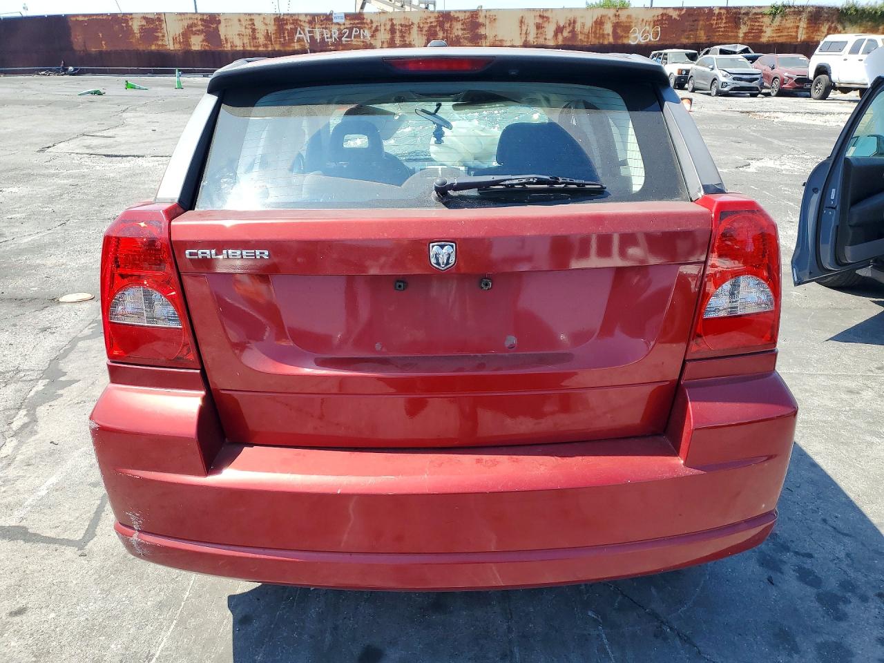 2008 Dodge Caliber Sw 2wd Red vin: 1B3HB28C68D502251