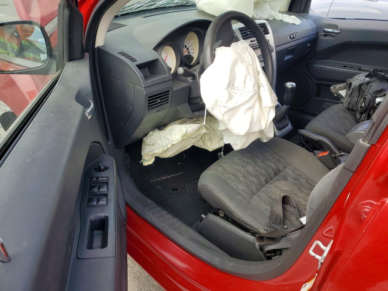2008 Dodge Caliber Sw 2wd Red vin: 1B3HB28C68D502251