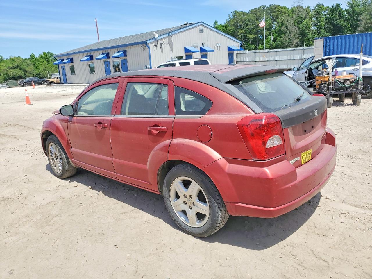 2009 Dodge Caliber Sxt Burgundy vin: 1B3HB48A09D104433