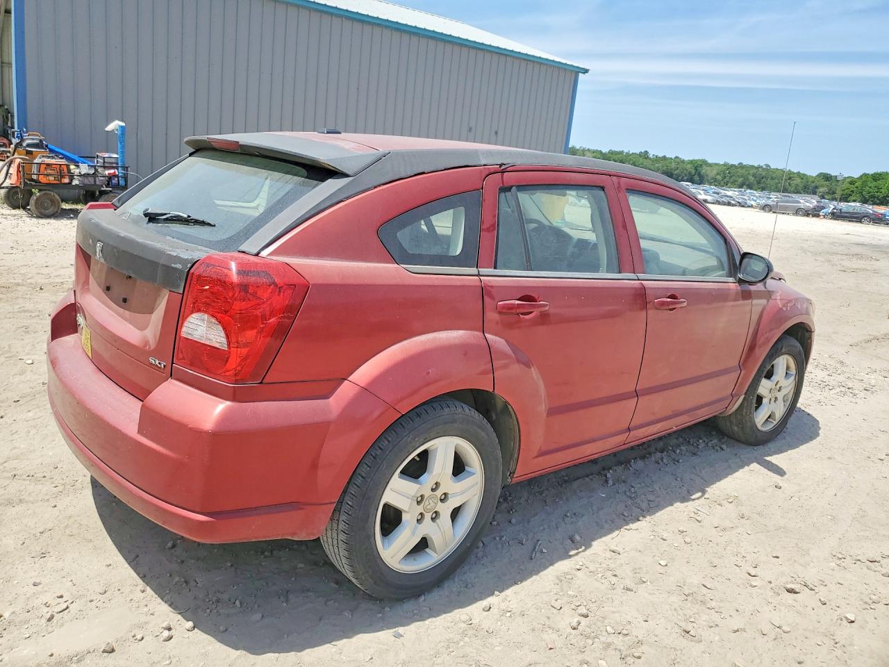 2009 Dodge Caliber Sxt Burgundy vin: 1B3HB48A09D104433
