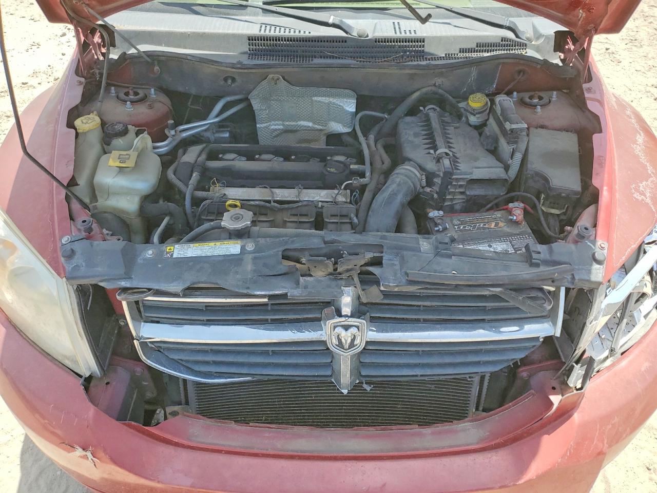 2009 Dodge Caliber Sxt Burgundy vin: 1B3HB48A09D104433
