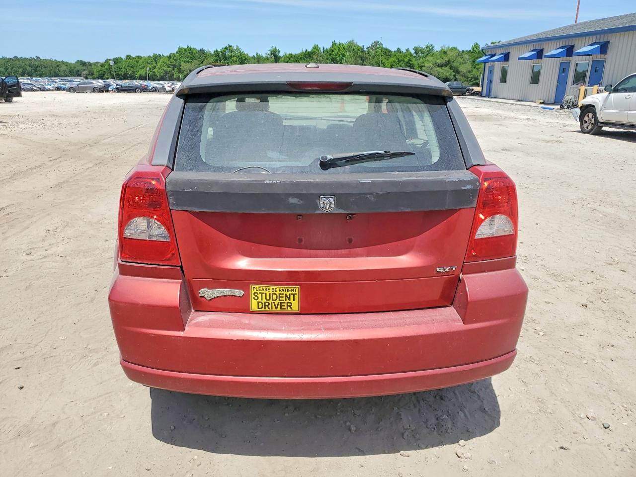 2009 Dodge Caliber Sxt Burgundy vin: 1B3HB48A09D104433