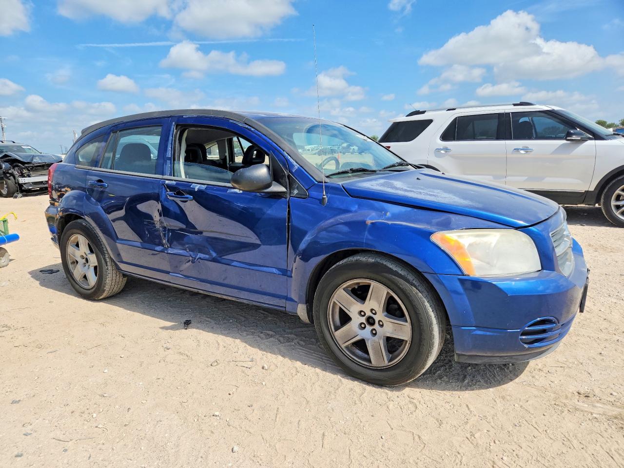 2009 Dodge Caliber Sxt Синий vin: 1B3HB48A09D150604