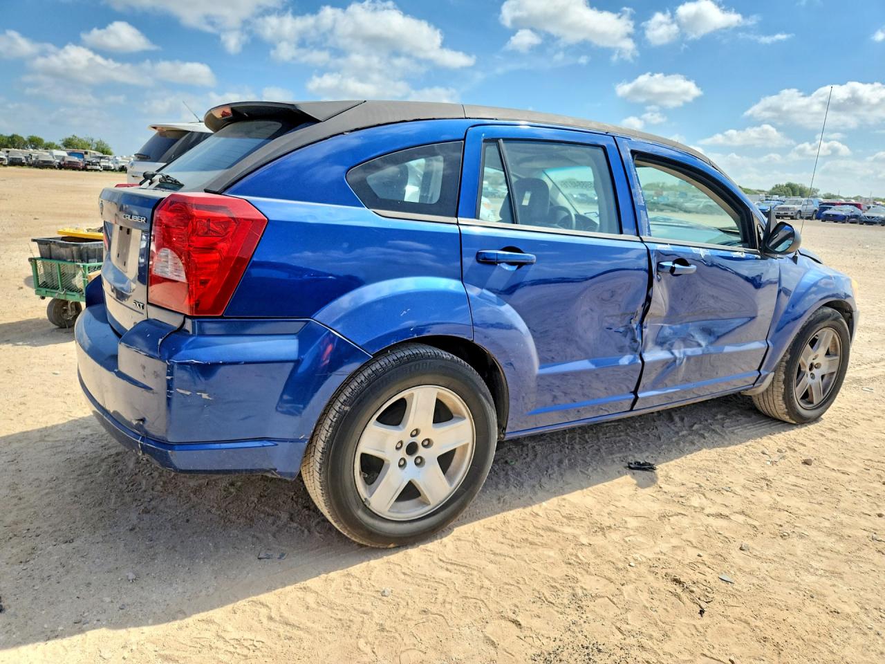 2009 Dodge Caliber Sxt Синий vin: 1B3HB48A09D150604