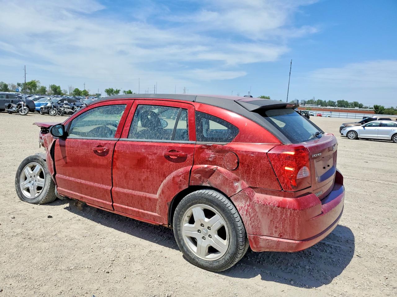 2009 Dodge Caliber Sxt Red vin: 1B3HB48A09D181013