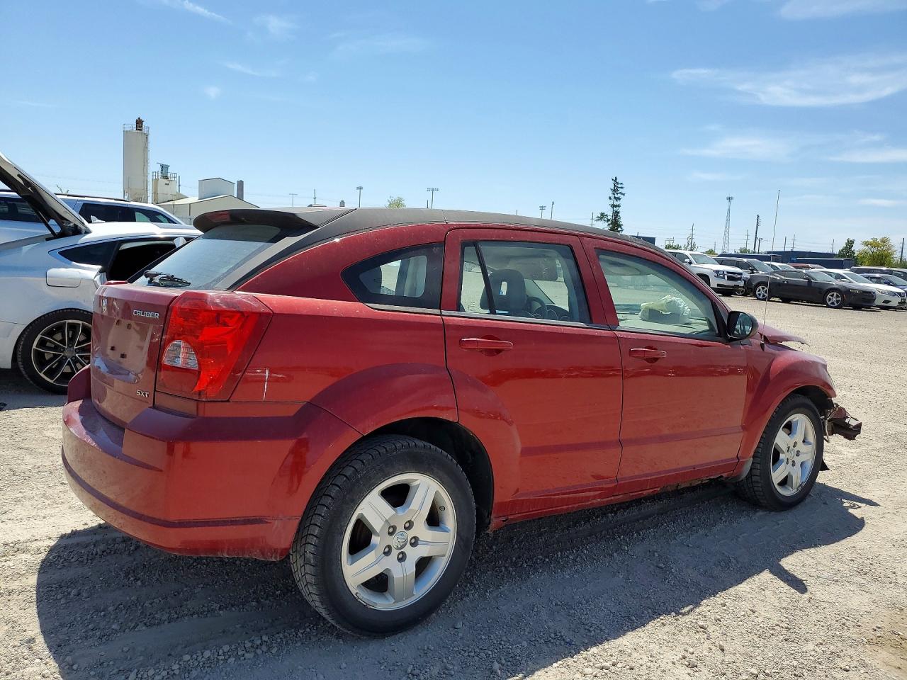 2009 Dodge Caliber Sxt Red vin: 1B3HB48A09D181013