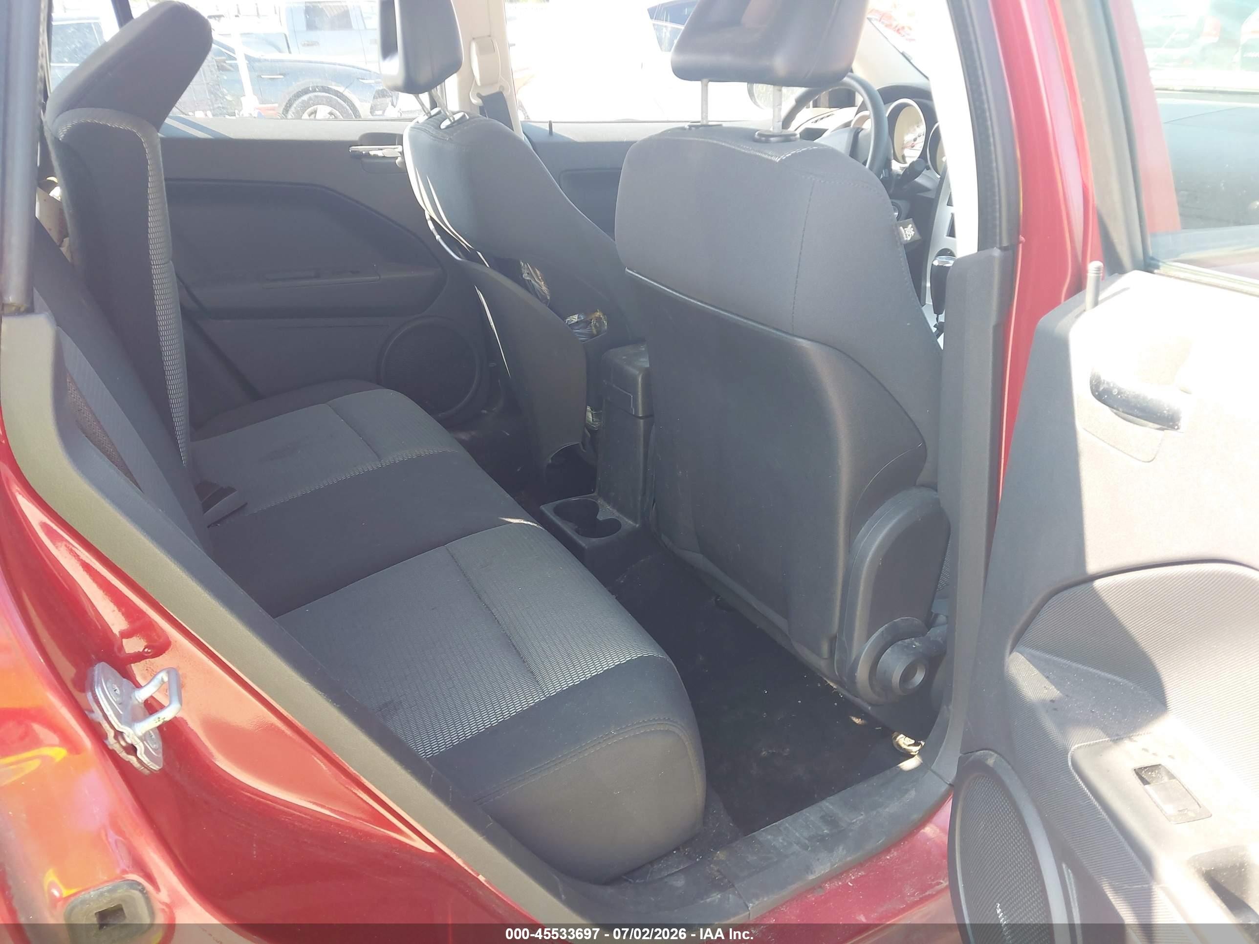 2009 Dodge Caliber Sxt Red vin: 1B3HB48A19D112198